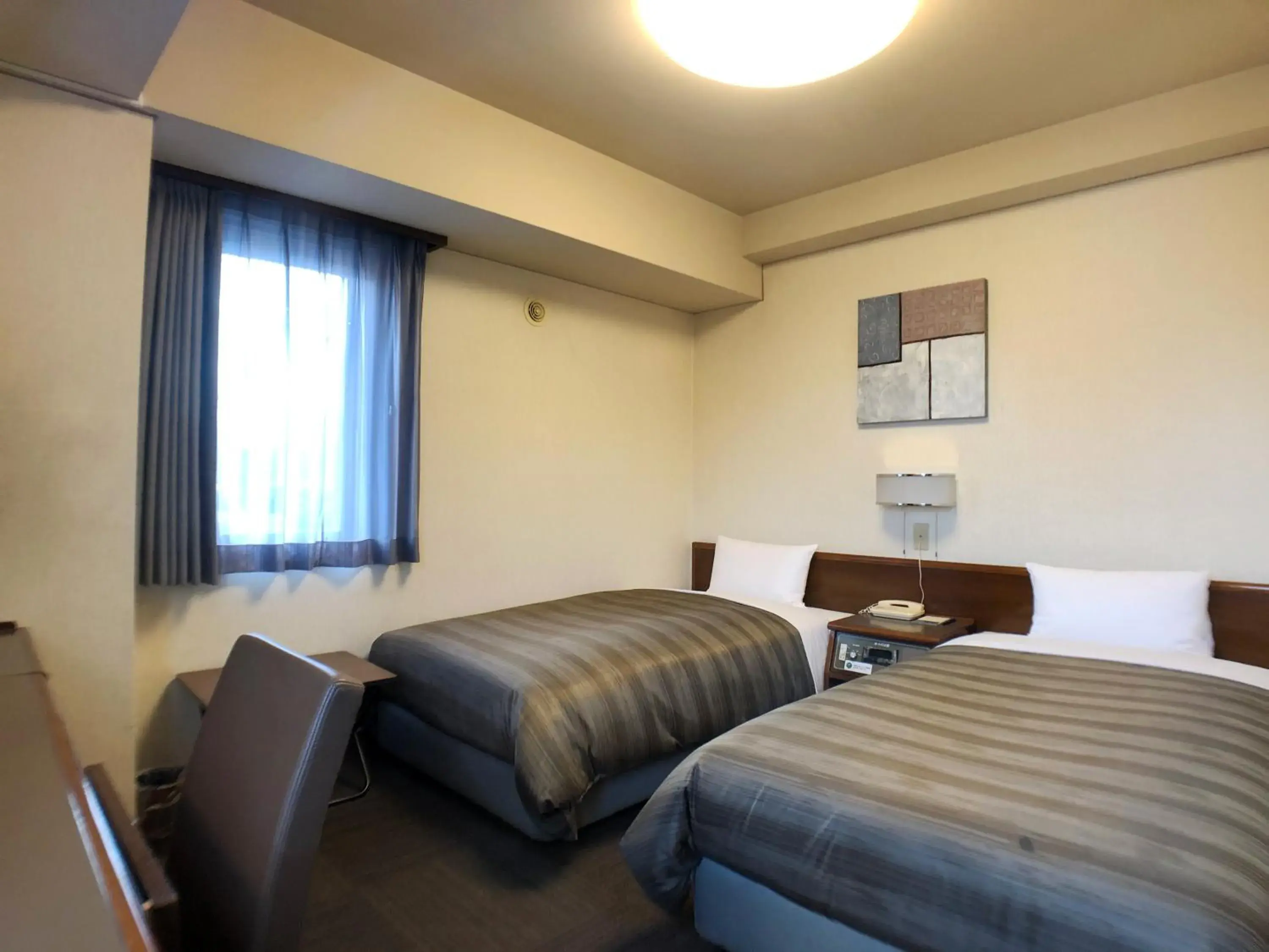 Bed in HOTEL ROUTE-INN Ueda - Route 18 -