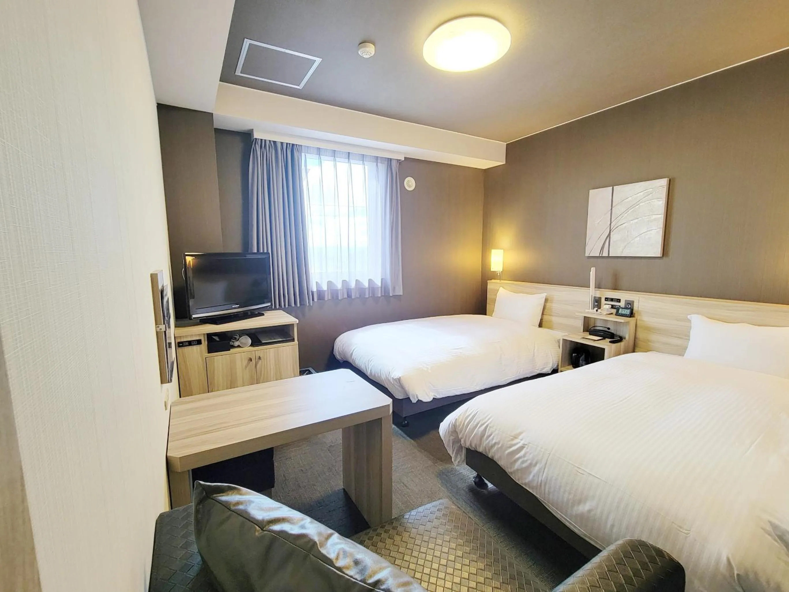 Photo of the whole room, Bed in Hotel Route-Inn Komoro