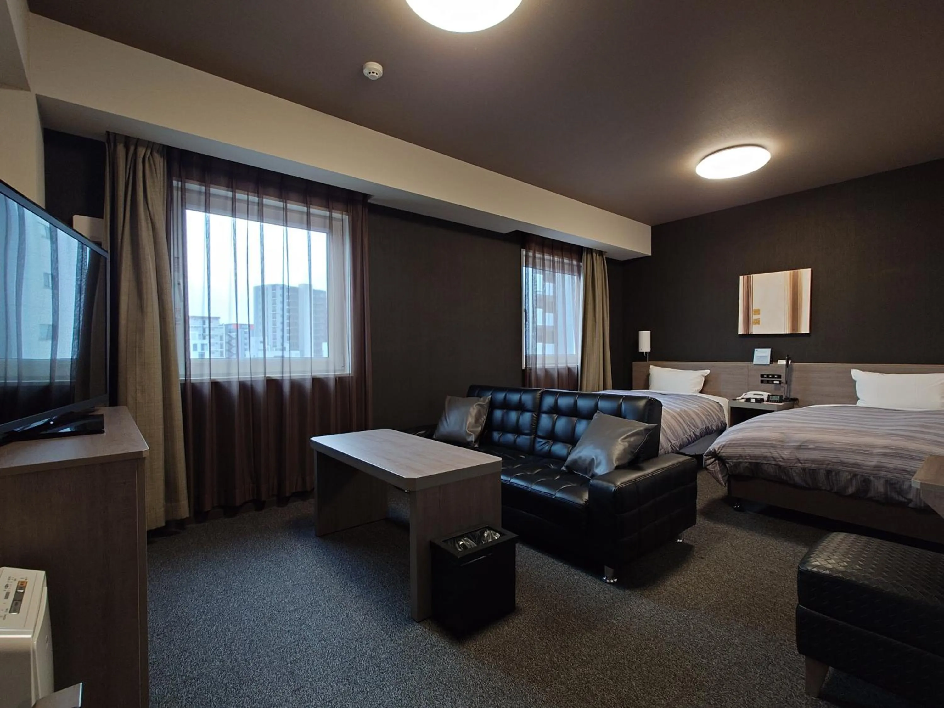 Photo of the whole room, Bed in Hotel Route-Inn Koga Ekimae