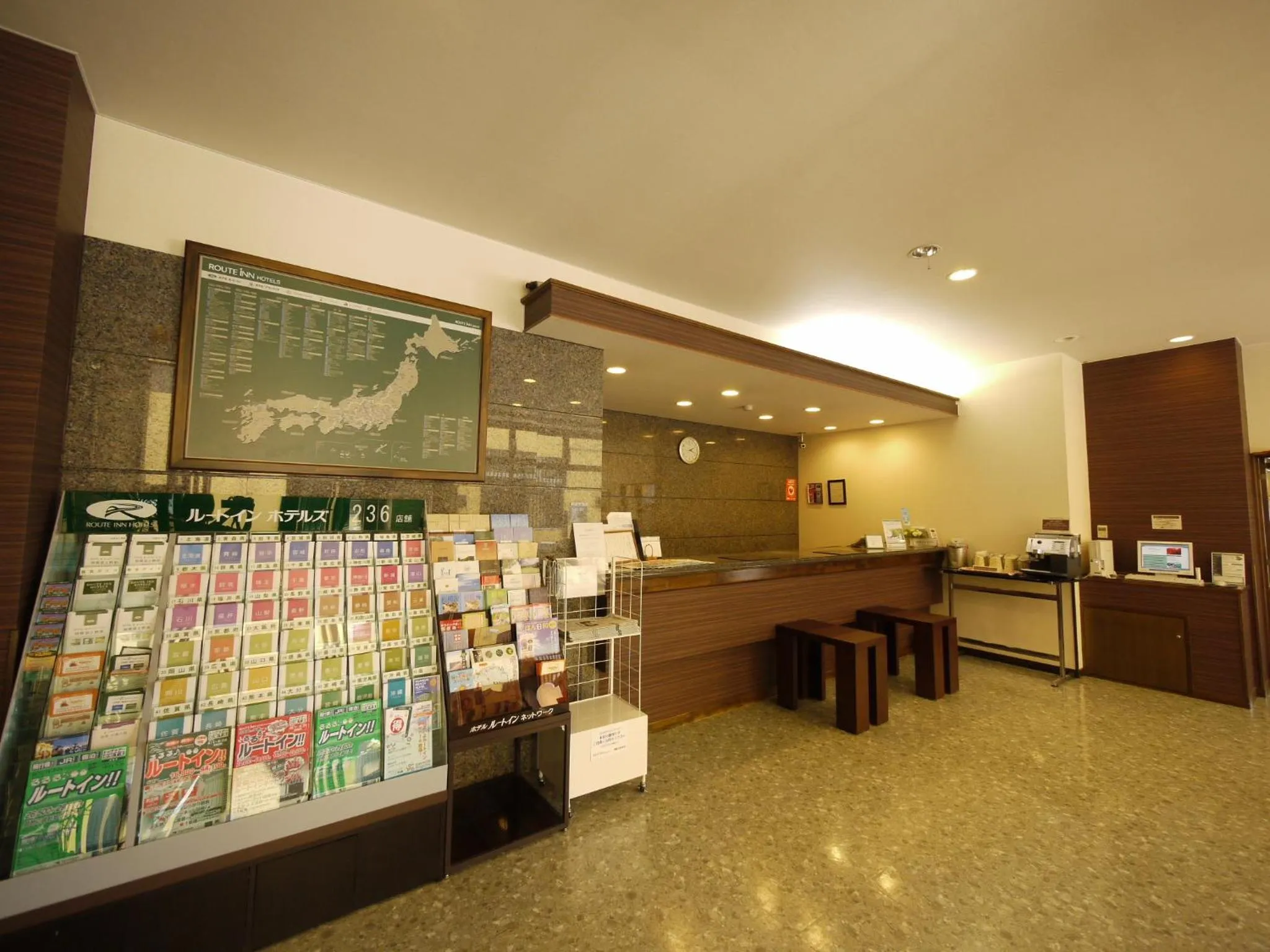 Lobby or reception in Hotel Route-Inn Court Uenohara