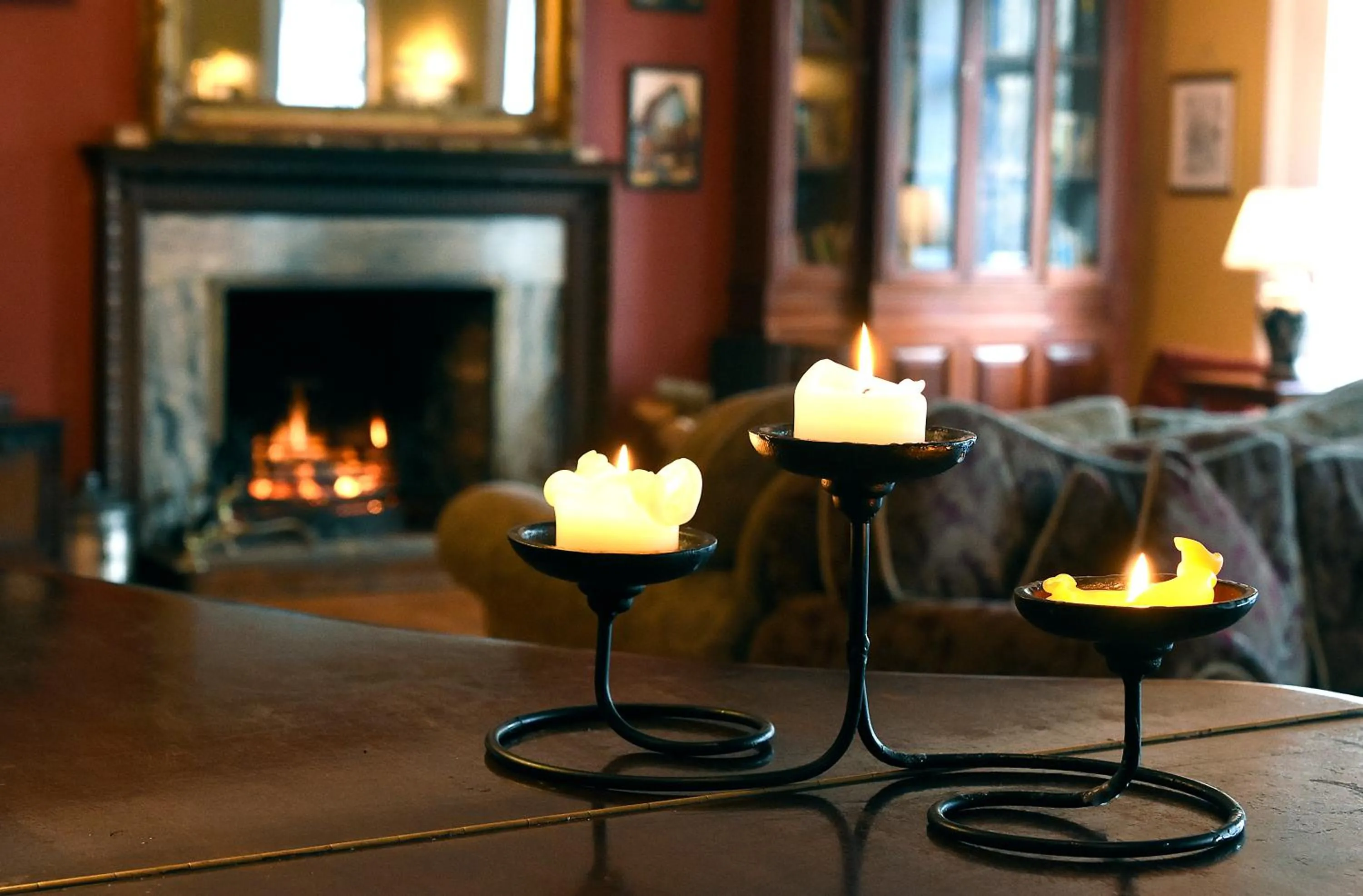 Seating area in Leenane Hotel