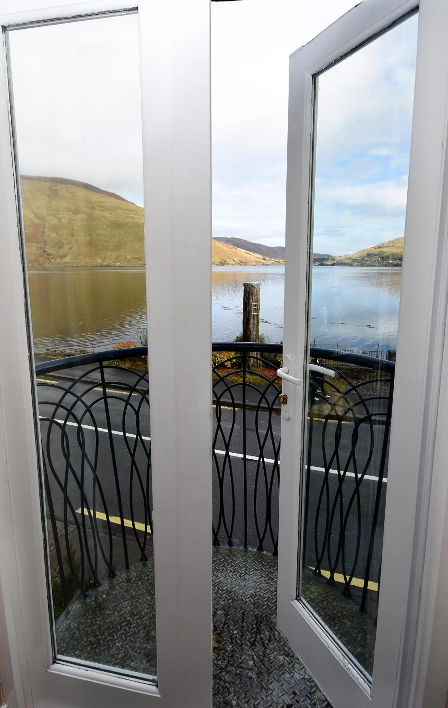 Balcony/Terrace in Leenane Hotel