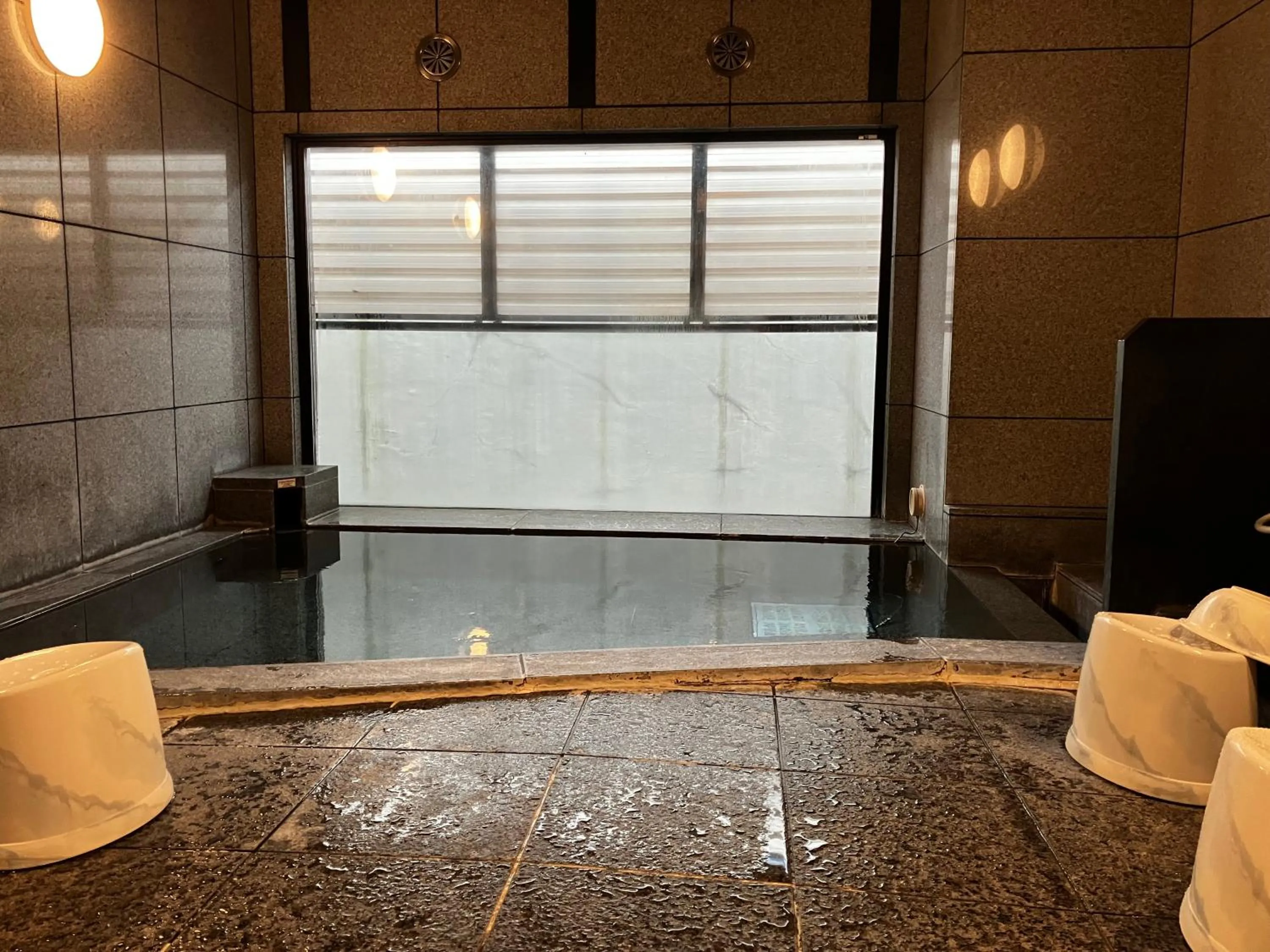Public Bath in Hotel Route-Inn Shimodate