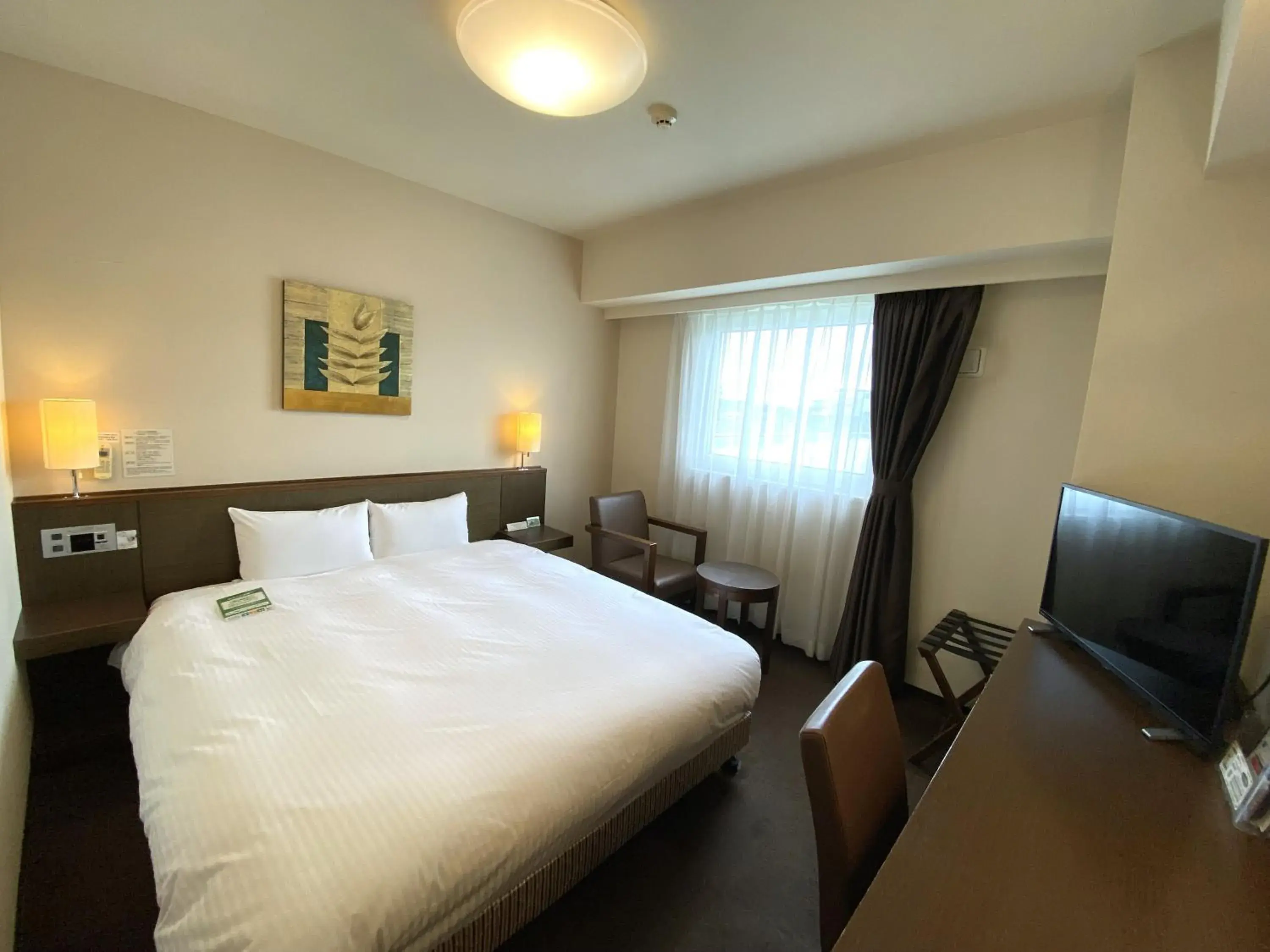 Photo of the whole room, Bed in Hotel Route-Inn Hanamaki Photo of the whole room, Bed in Hotel Route-Inn Hanamaki