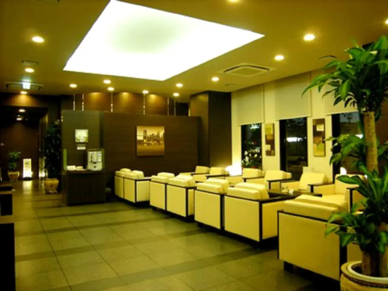 Lobby or reception in Hotel Route-Inn Hanamaki Lobby or reception in Hotel Route-Inn Hanamaki
