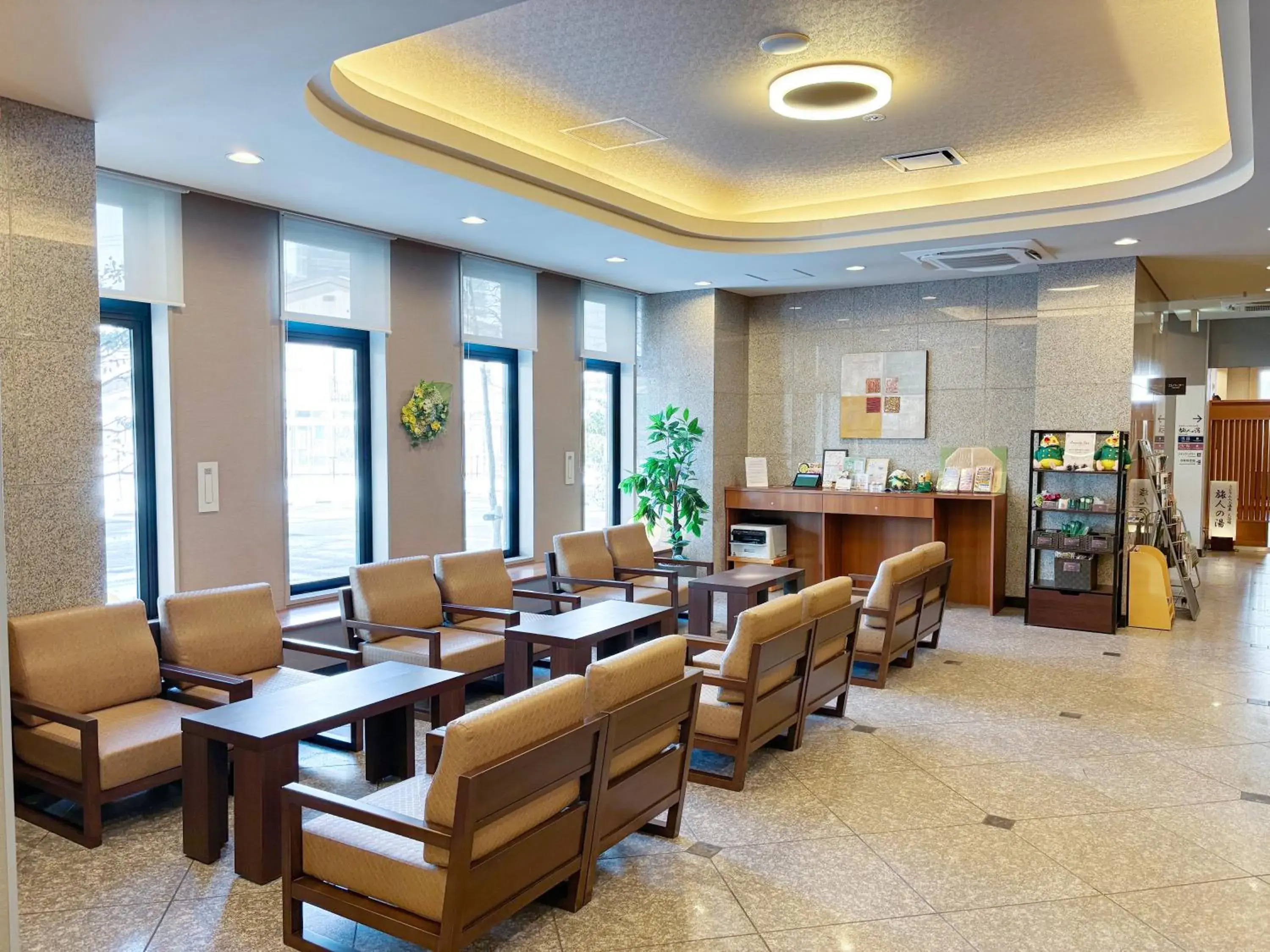 Lobby or reception in Hotel Route-Inn Kitakami Ekimae Lobby or reception in Hotel Route-Inn Kitakami Ekimae