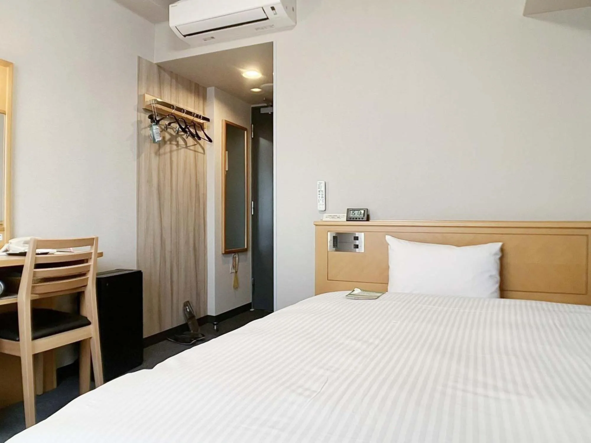 Photo of the whole room, Bed in Hotel Route-Inn Kitakami Ekimae