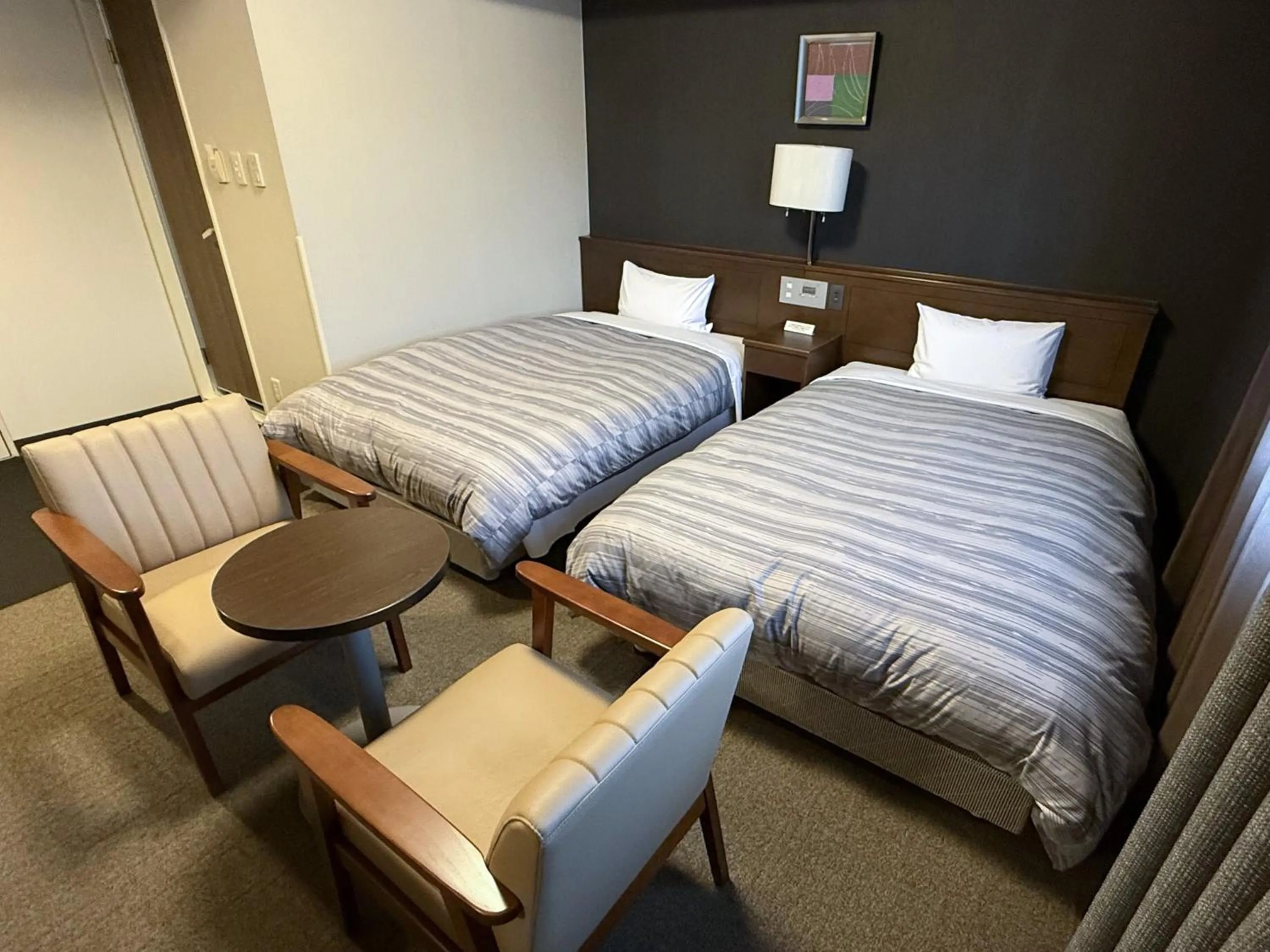 Photo of the whole room, Bed in Hotel Route-Inn Ichinoseki Inter
