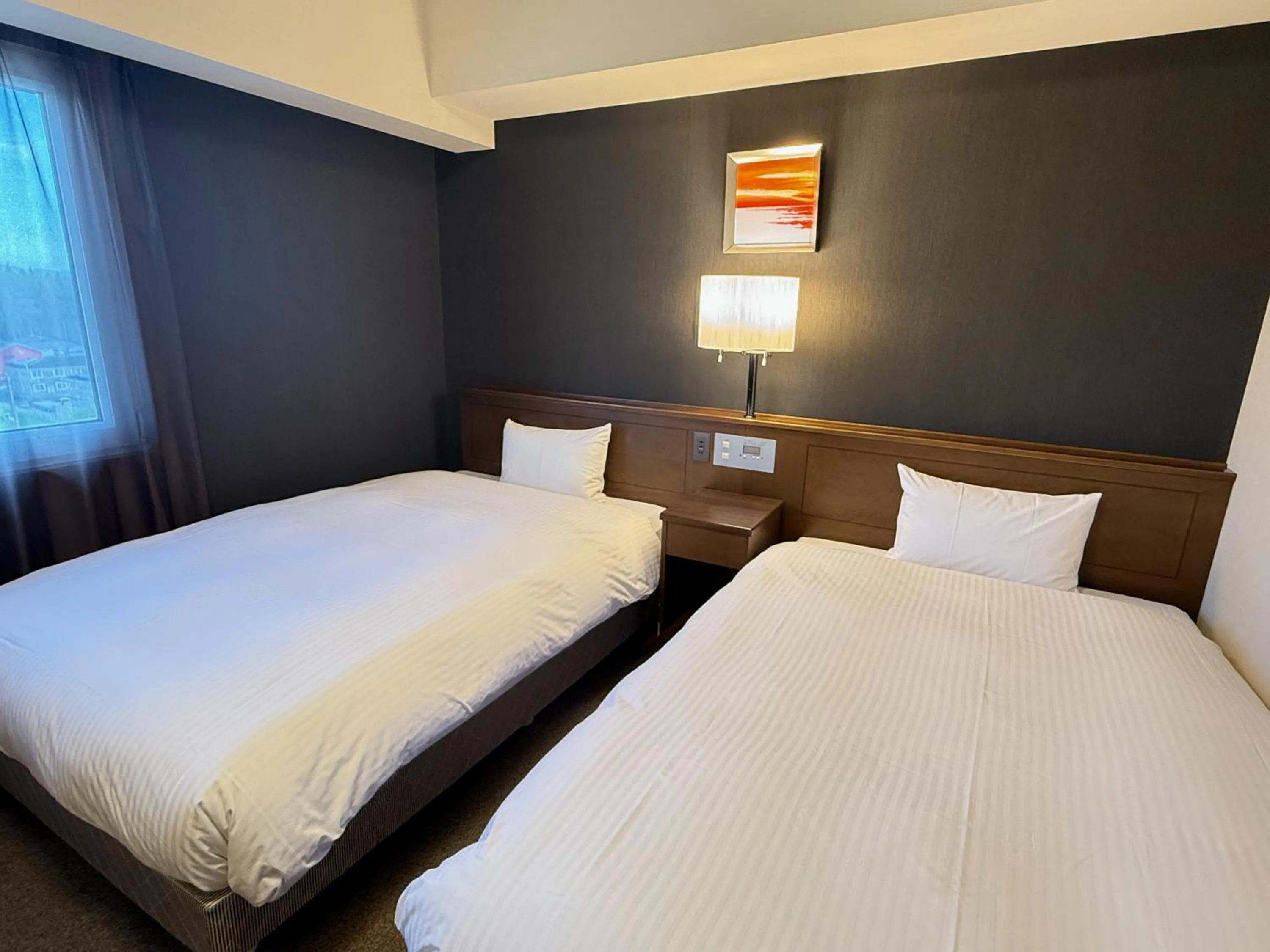 Photo of the whole room, Bed in Hotel Route-Inn Ichinoseki Inter