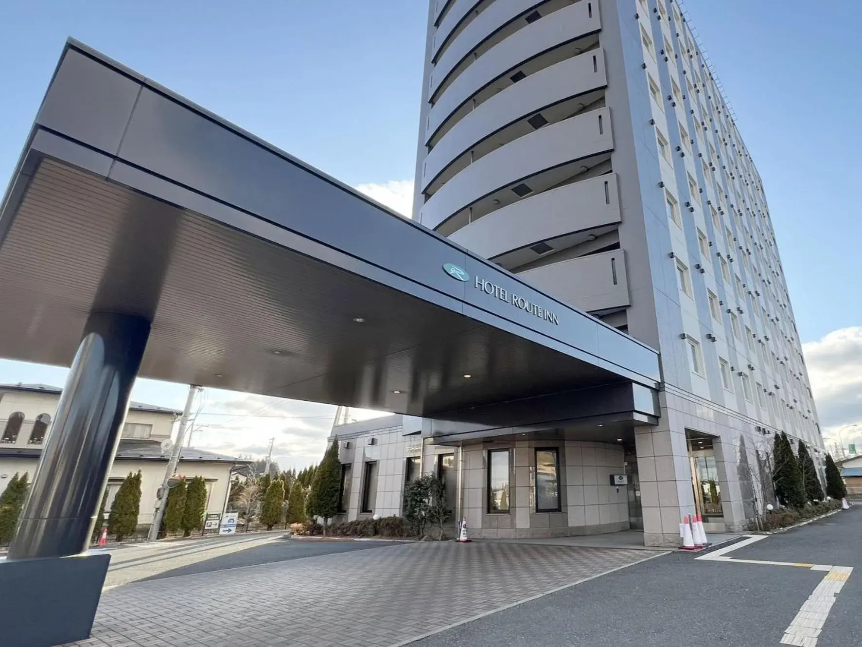 Property building in Hotel Route-Inn Ichinoseki Inter Property building in Hotel Route-Inn Ichinoseki Inter