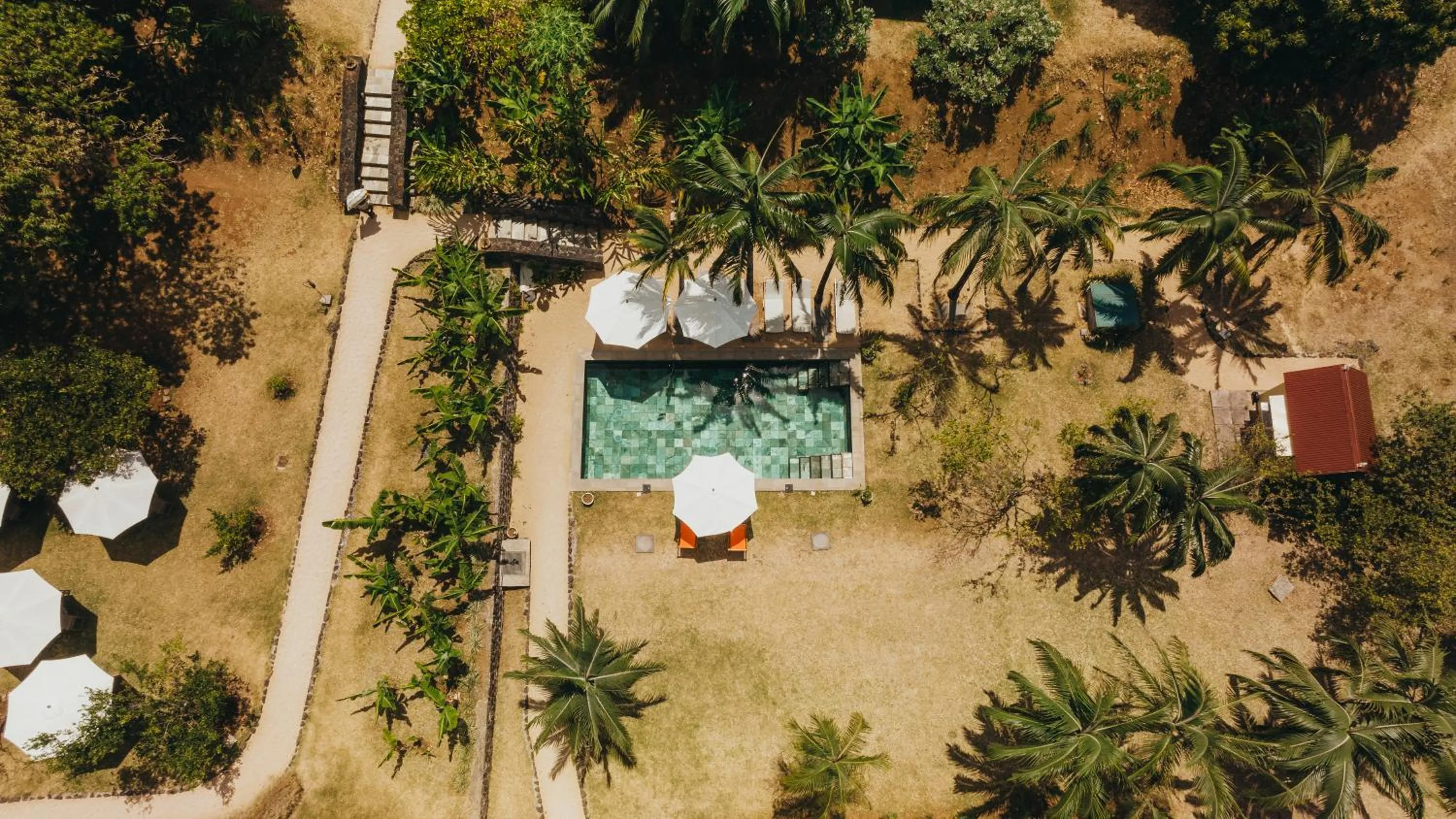 Bird's eye view in Kaz'alala Hosted B&B