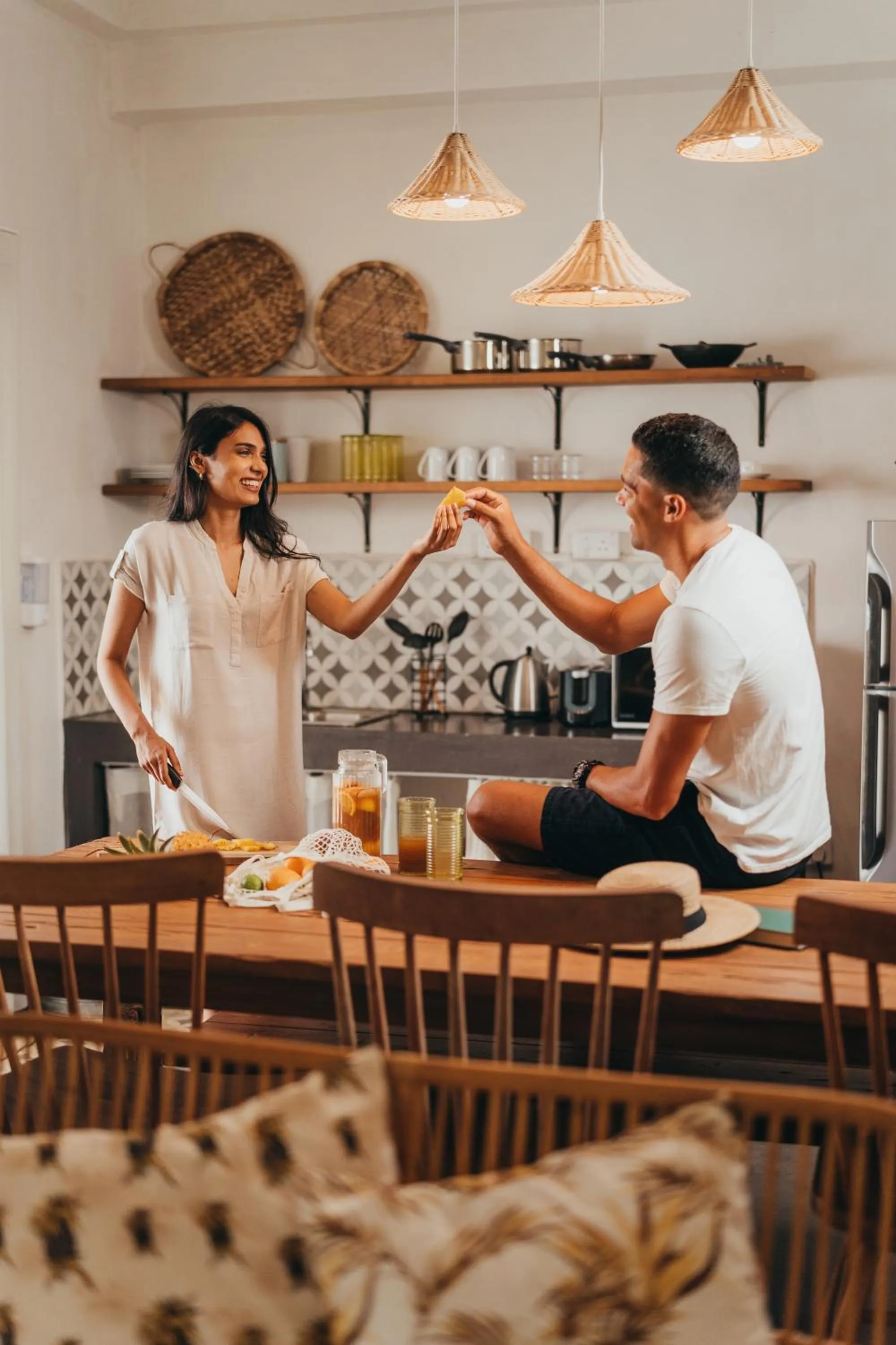 Food and drinks in Kaz'alala Hosted B&B