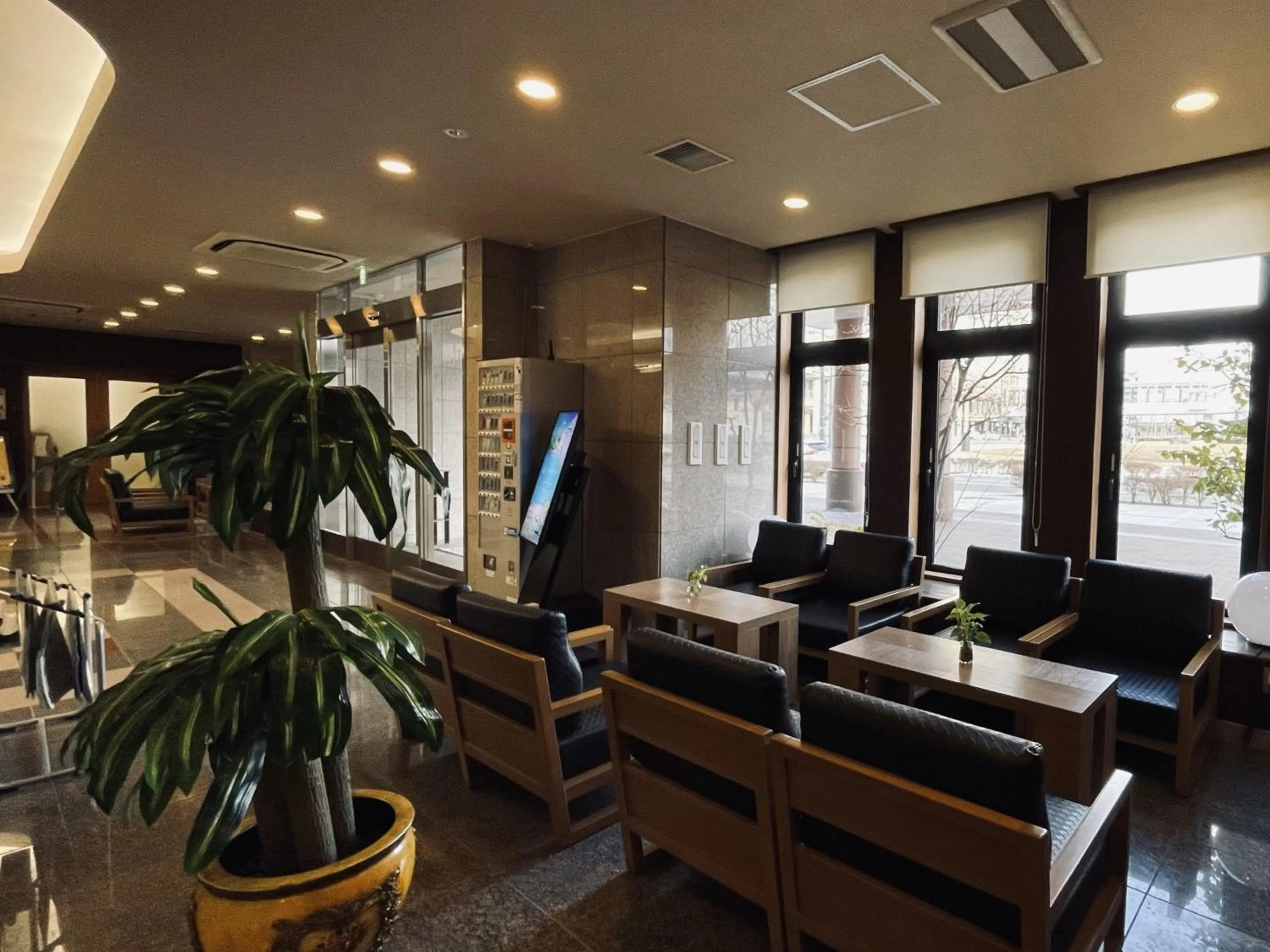 Lobby or reception in Hotel Route-Inn Yamagata Ekimae