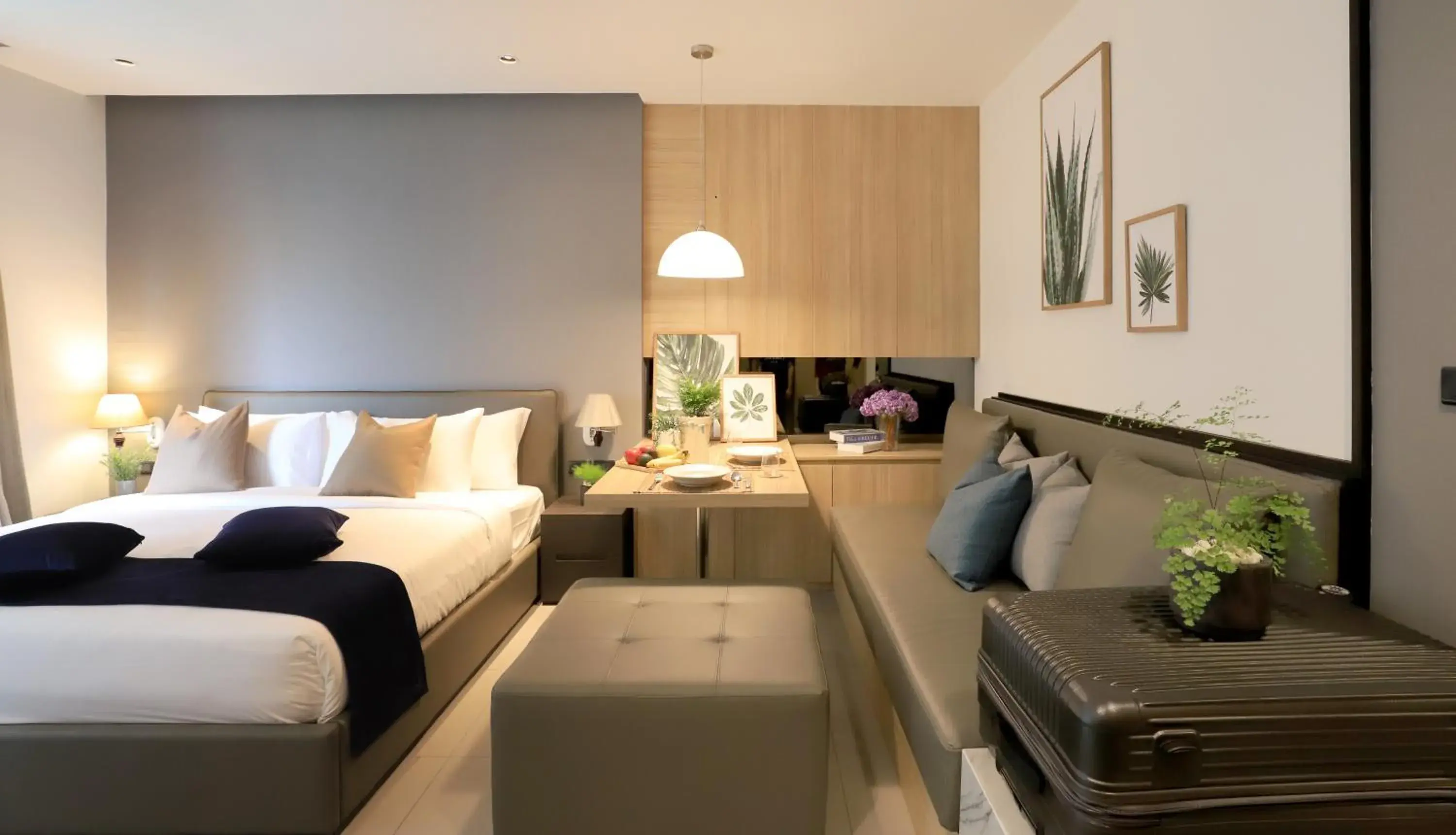 Bed in Alix Bangkok Hotel Bed in Alix Bangkok Hotel