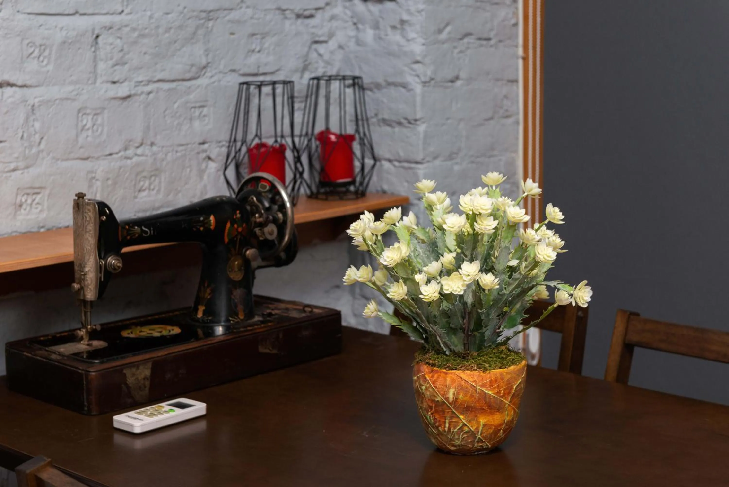 Decorative detail in Mayer Loft Suites