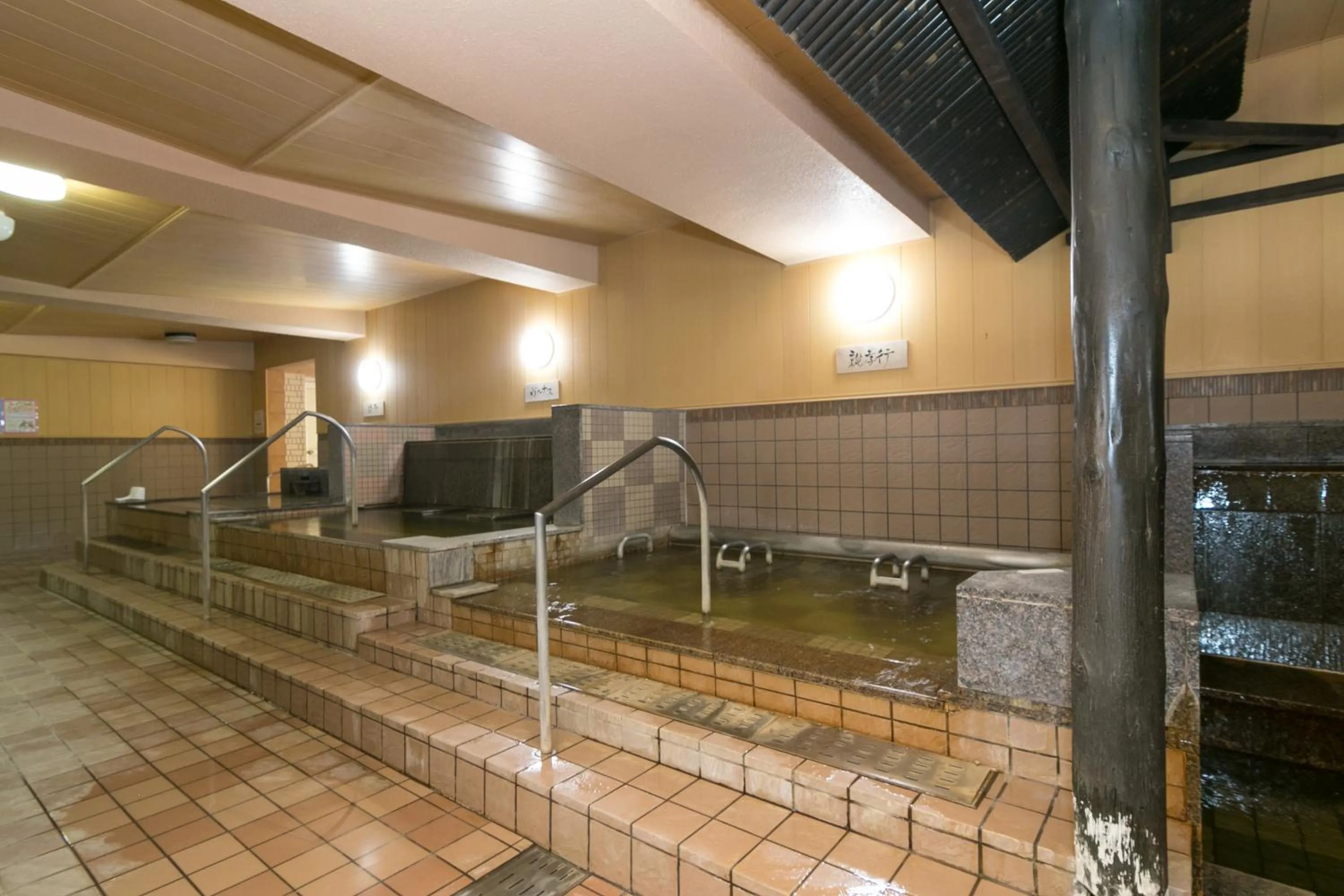Hot Spring Bath in Tokachi Makubetsu Onsen Grandvrio Hotel