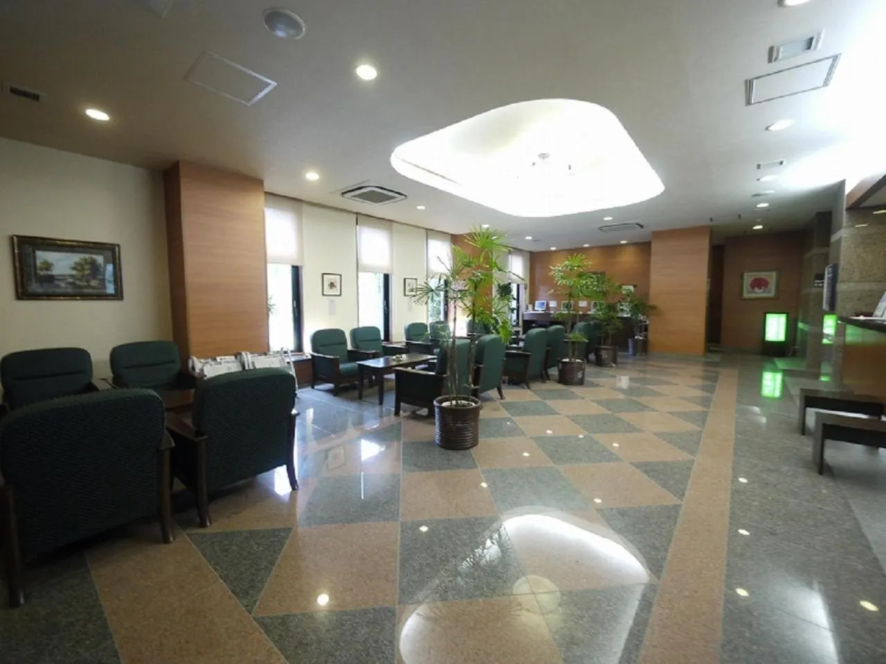 Lobby or reception in Hotel Route-Inn Wakamiya Inter