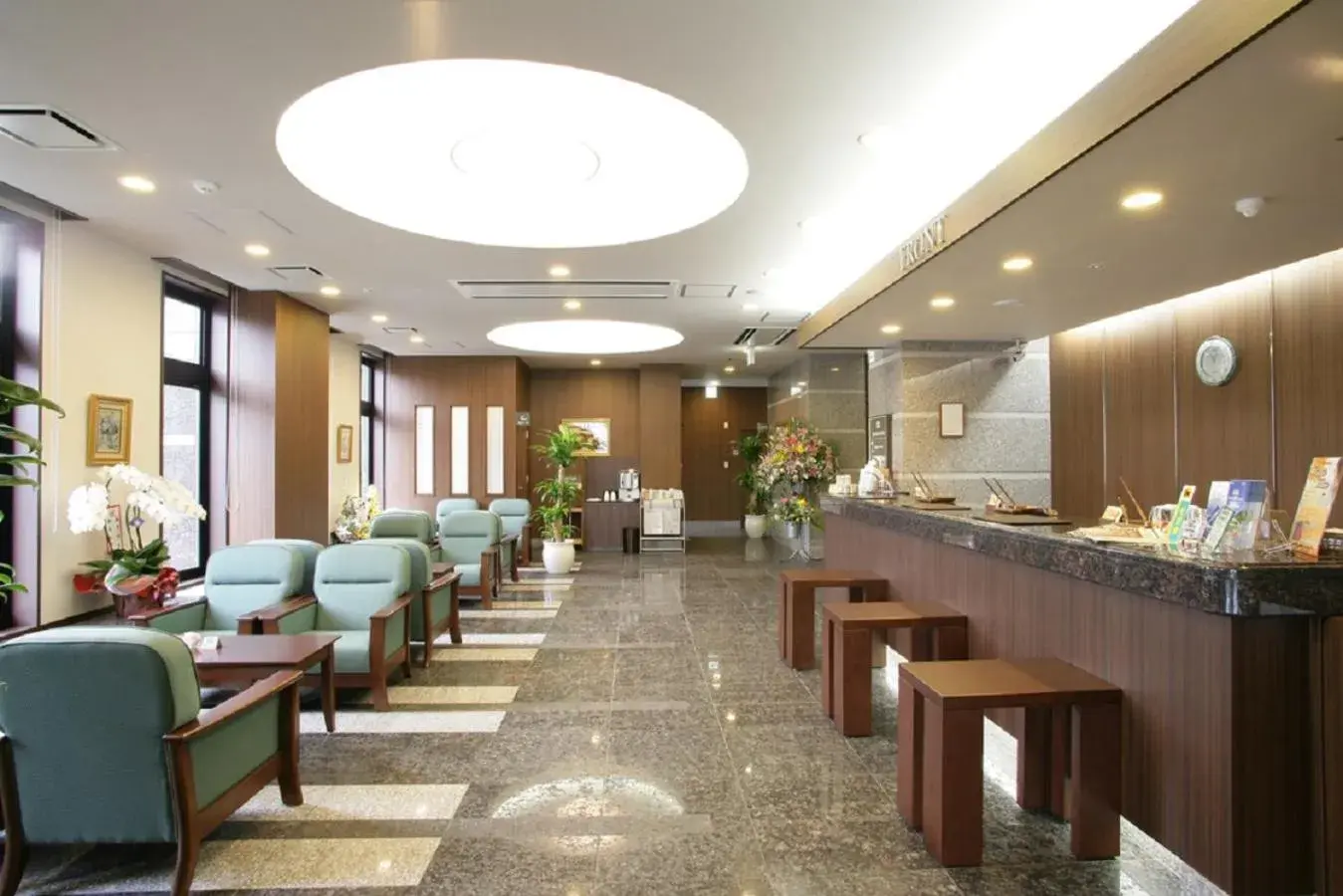 Lobby or reception in Hotel Route-Inn Kanda Ekimae Lobby or reception in Hotel Route-Inn Kanda Ekimae