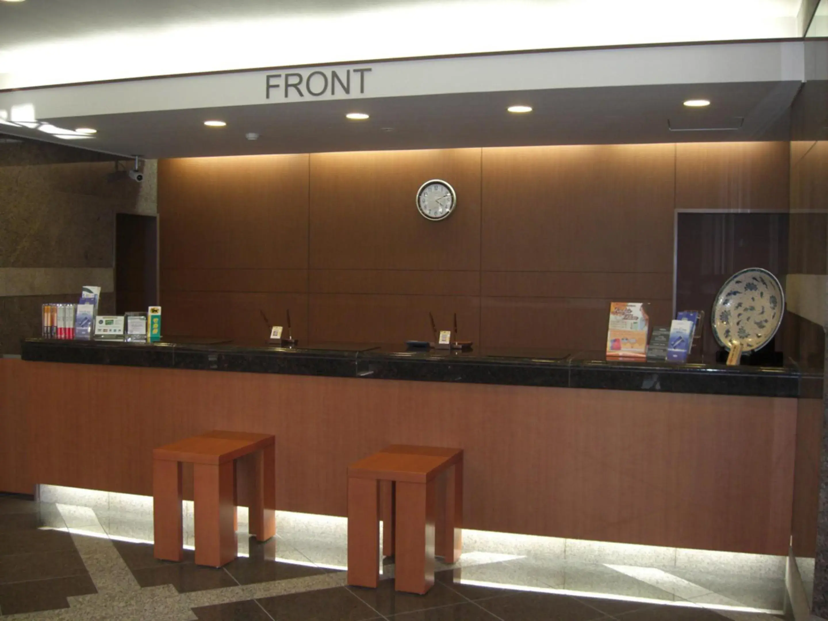 Lobby or reception in Hotel Route-Inn Tosu Ekimae Lobby or reception in Hotel Route-Inn Tosu Ekimae