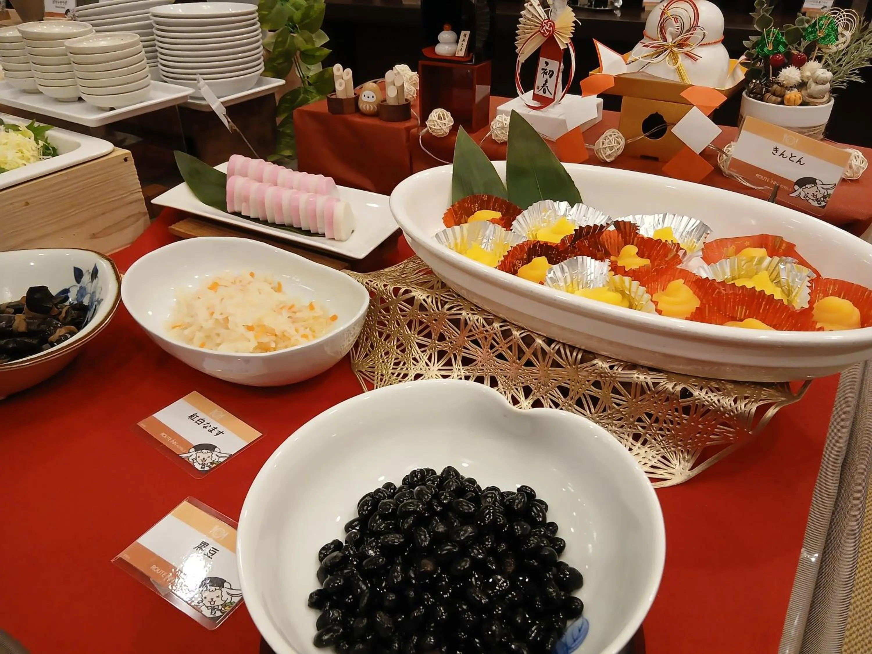 Breakfast in Hotel Route-Inn Saga Ekimae