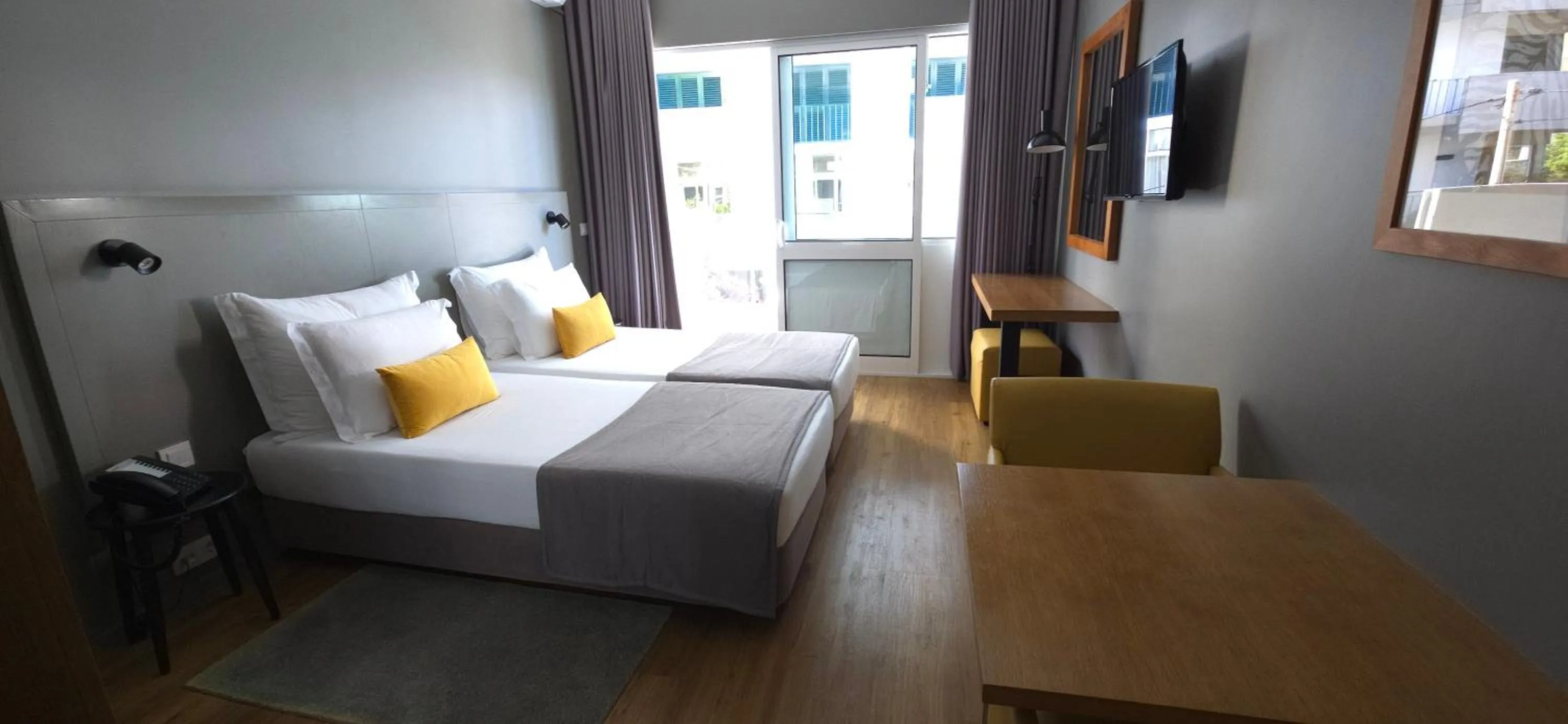 Bed in Apartamentos Turisticos Paraiso