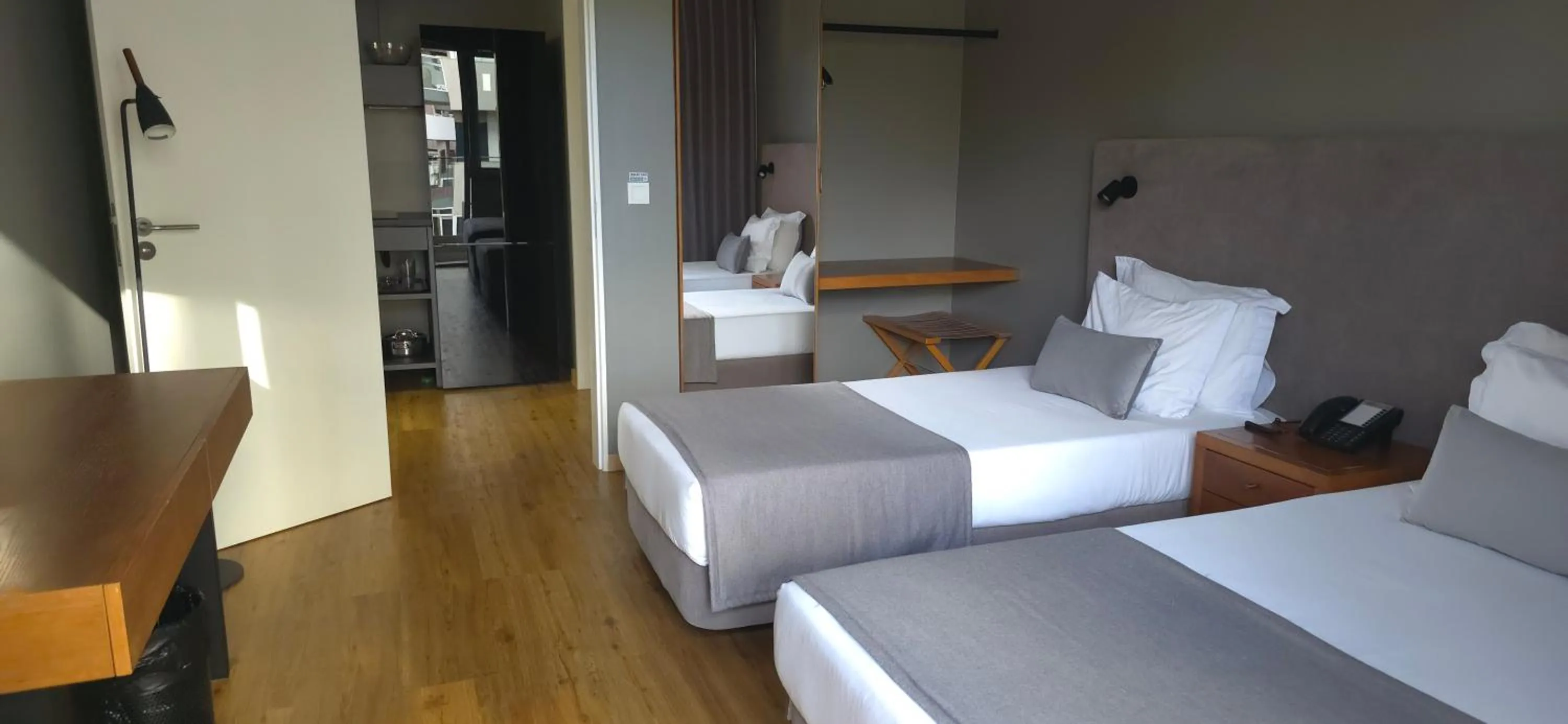 Bed in Apartamentos Turisticos Paraiso