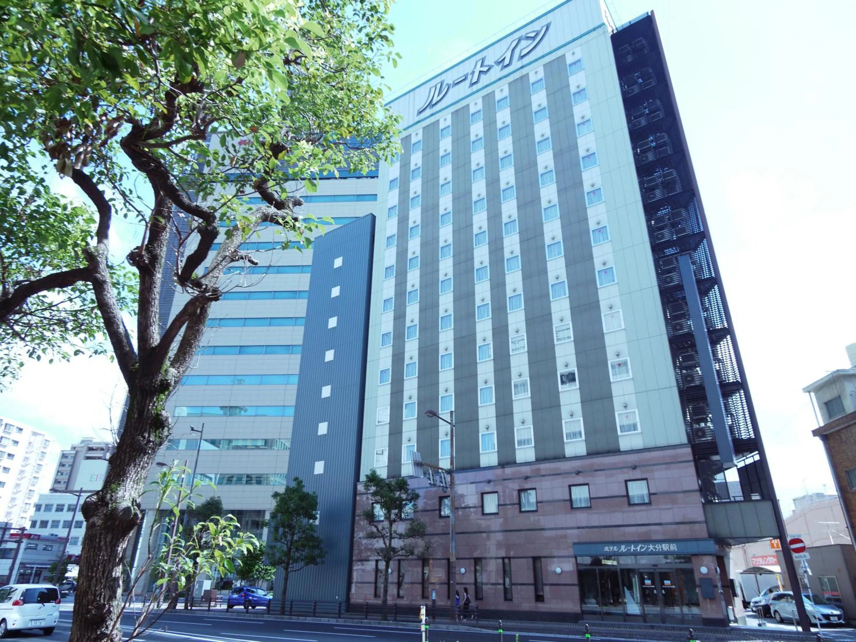 Property building in Hotel Route-Inn Oita Ekimae