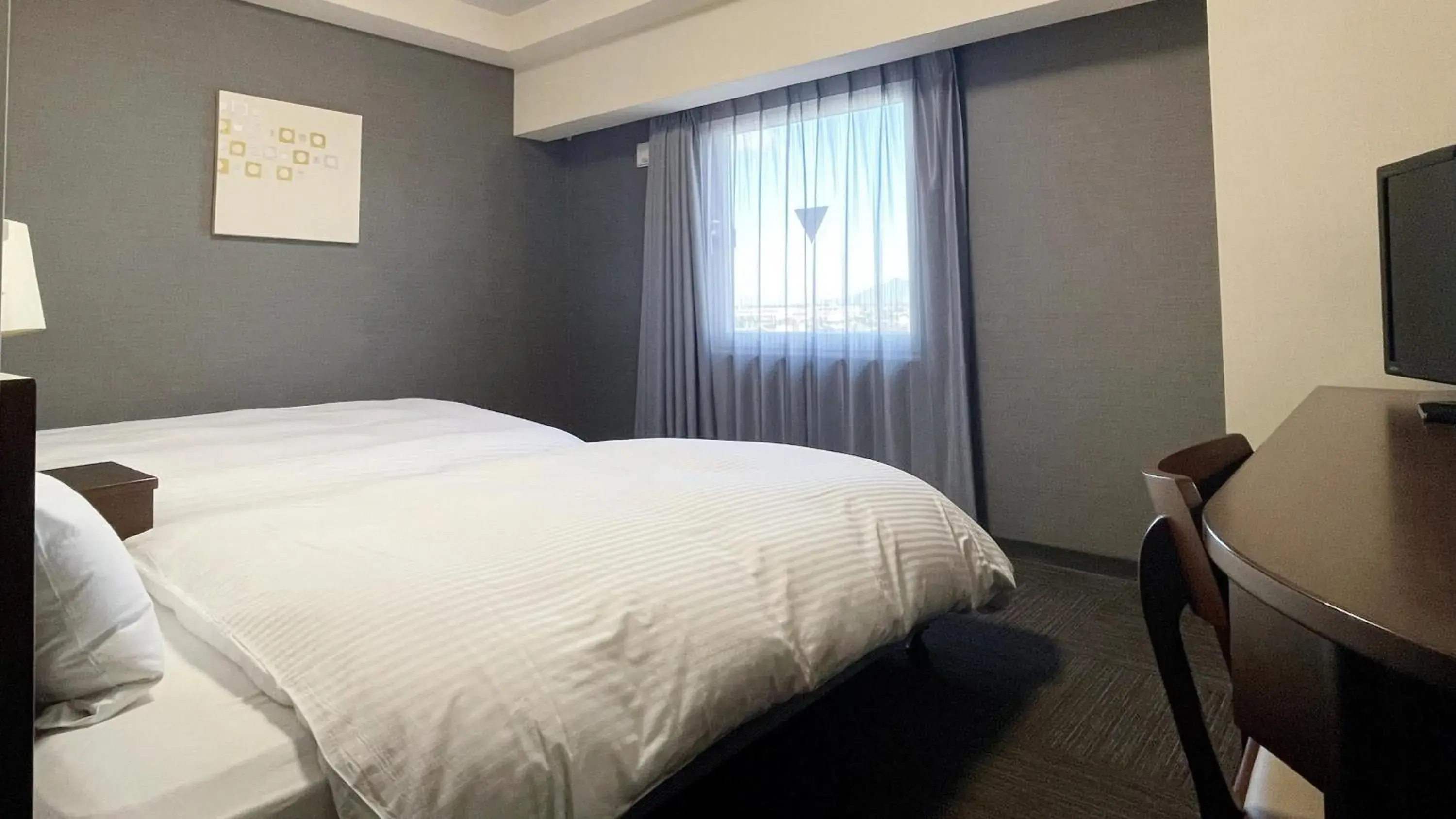 Twin Room - single occupancy - Non-Smoking in Hotel Route-Inn Mitsukaido Ekimae Twin Room - single occupancy - Non-Smoking in Hotel Route-Inn Mitsukaido Ekimae