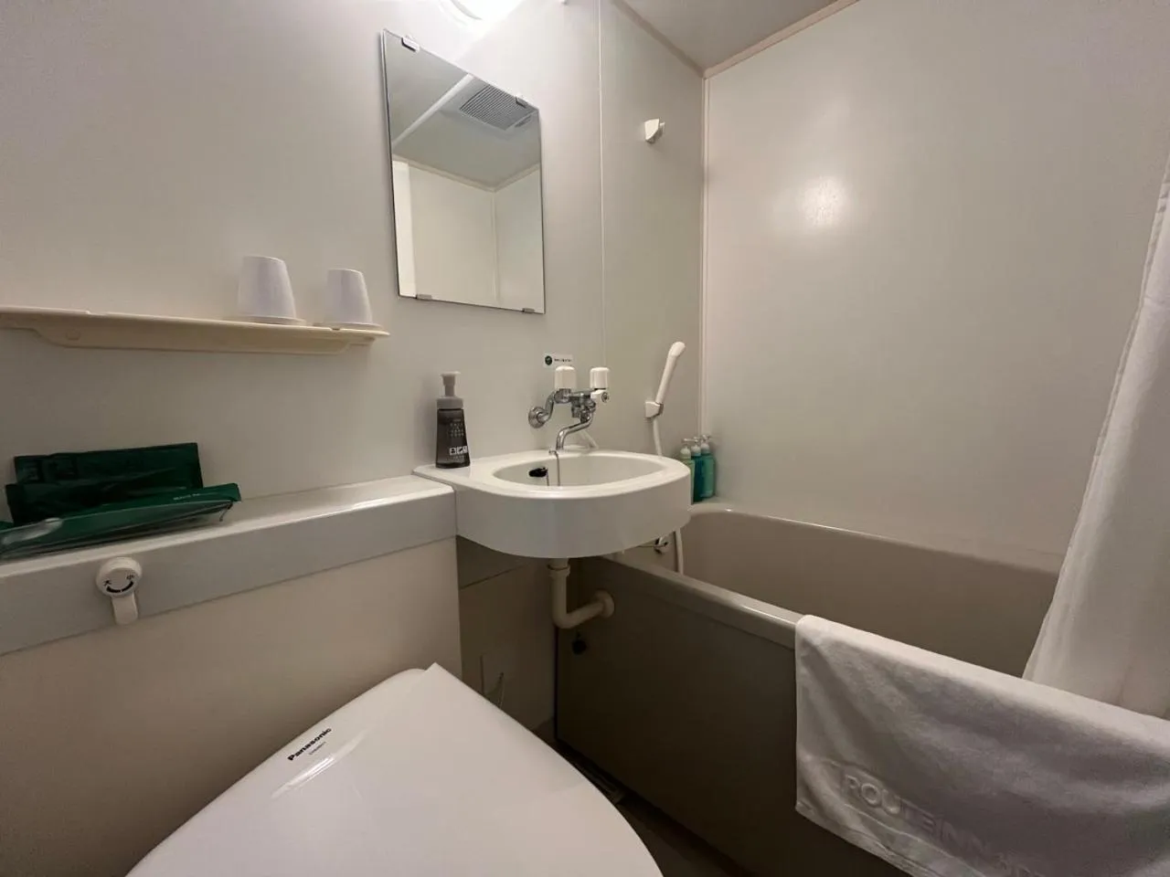 Bathroom in Hotel Route-Inn Niigata Nishi Inter