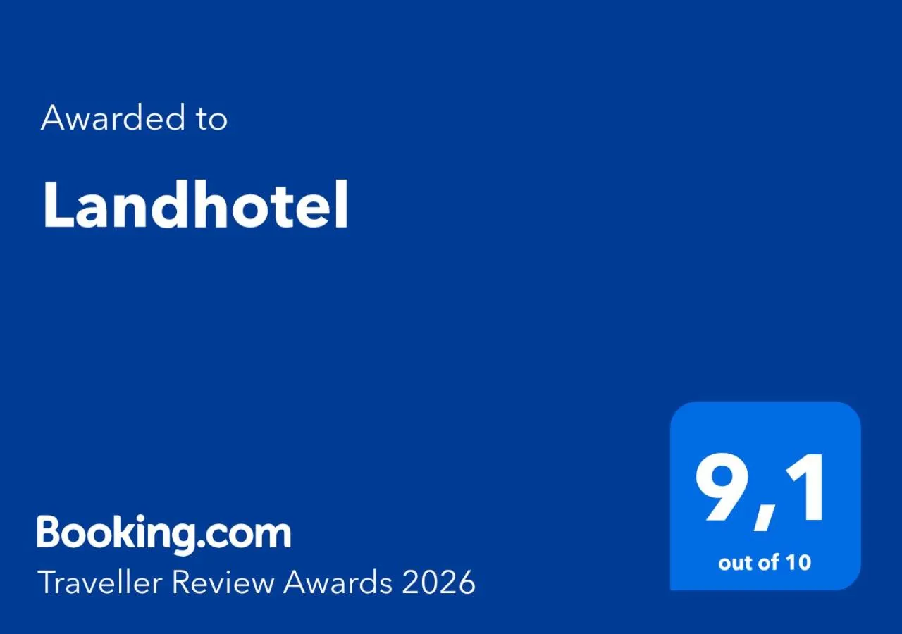 Certificate/Award in Landhotel