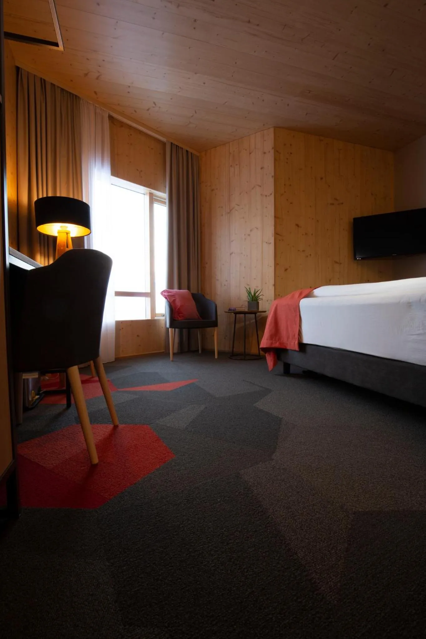 TV and multimedia, Bed in Landhotel
