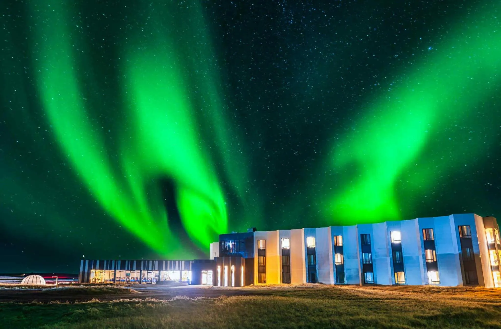 Property building in Landhotel