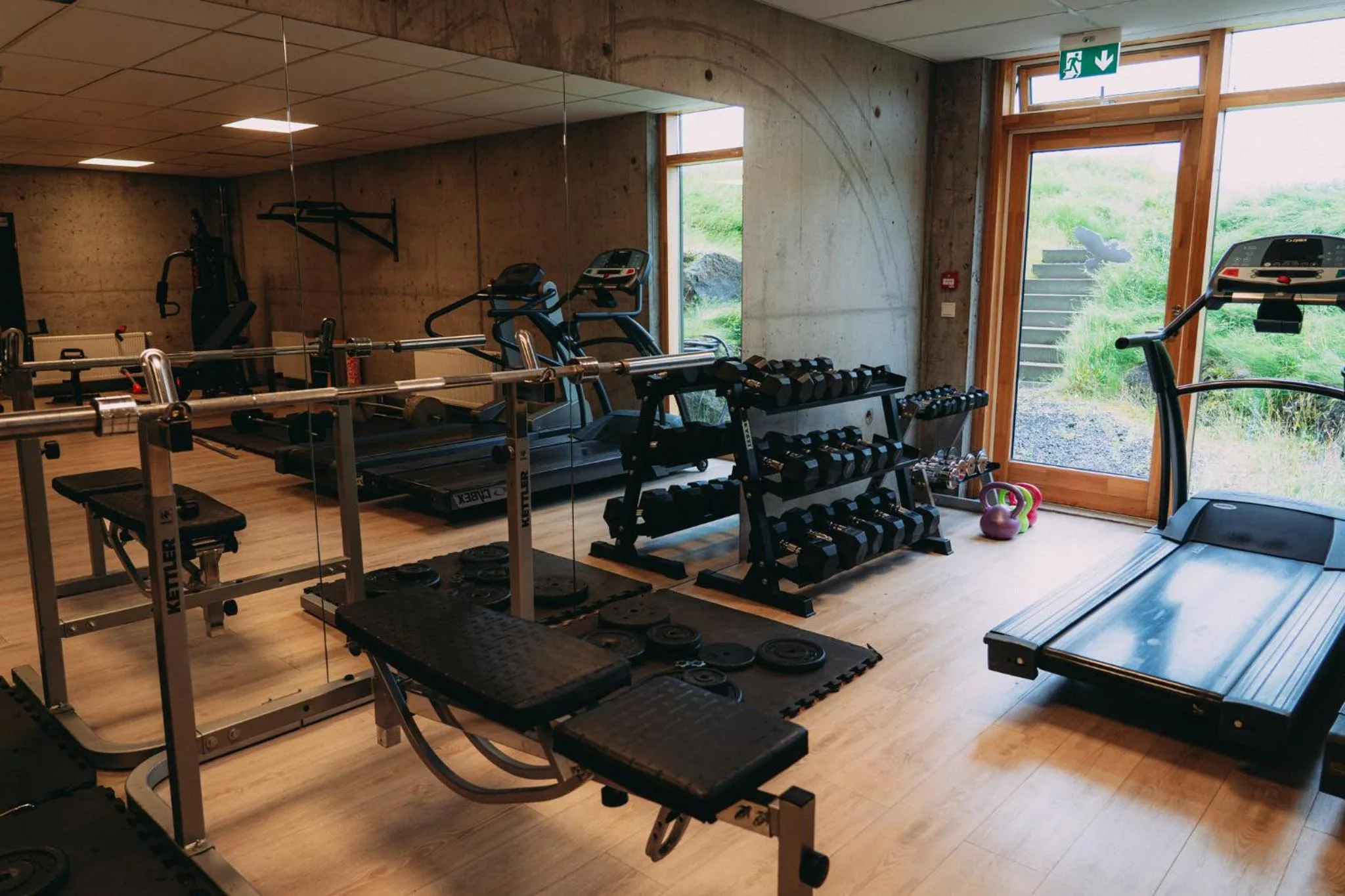 Fitness centre/facilities in Landhotel