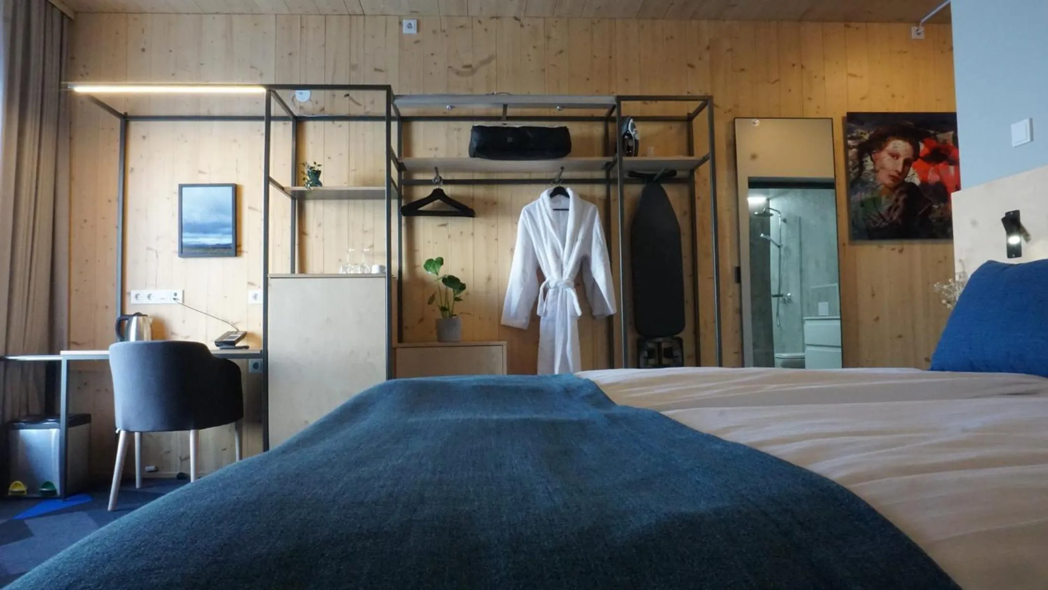 Bedroom, Bed in Landhotel