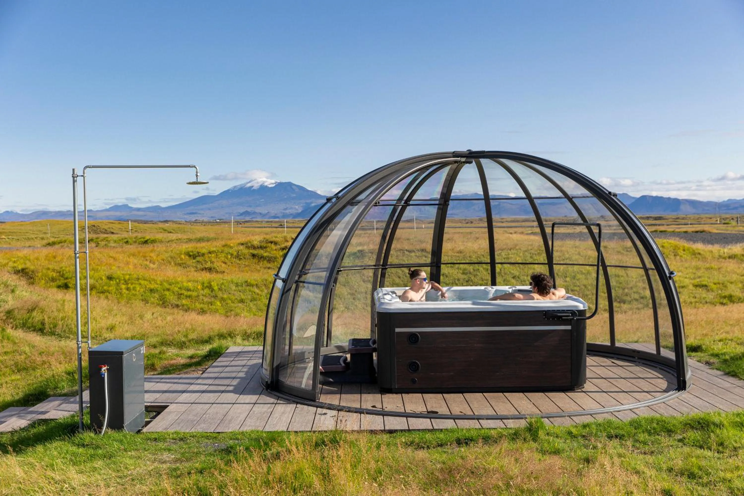Hot Tub in Landhotel