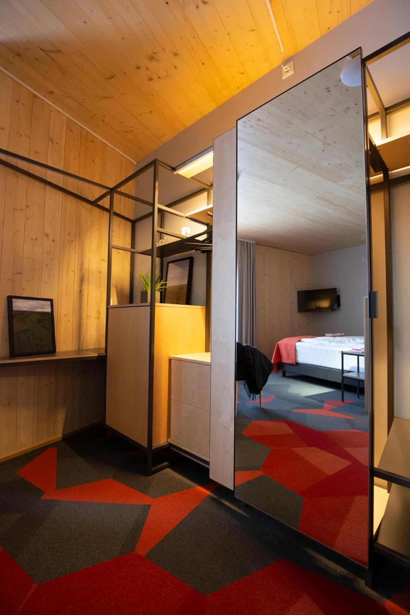 Decorative detail, Bed in Landhotel