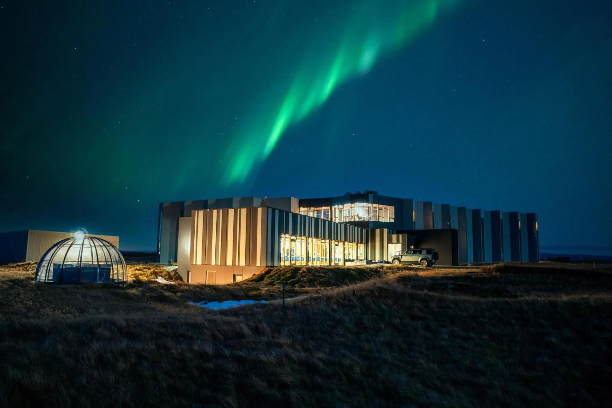 Property building in Landhotel