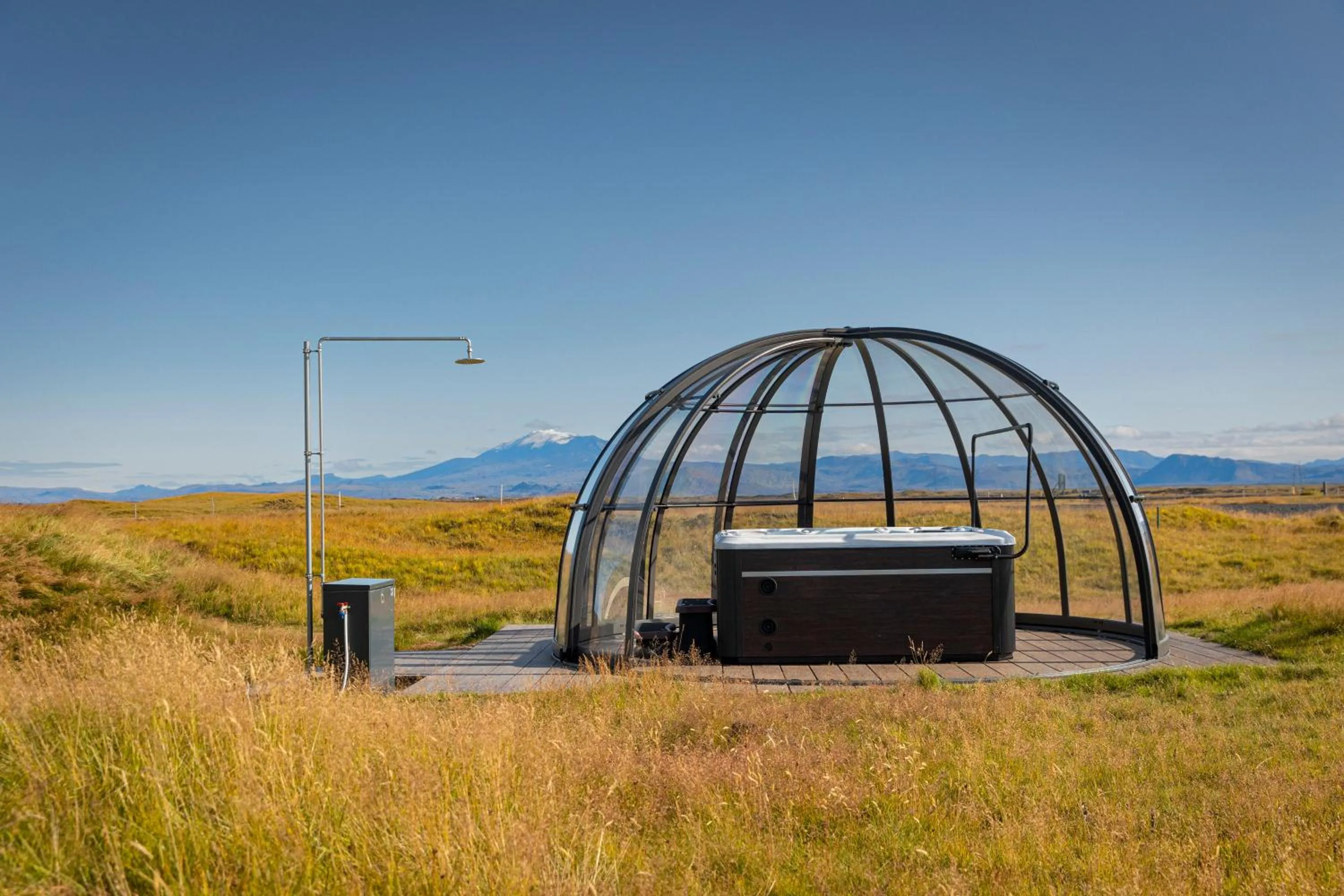 Hot Tub in Landhotel