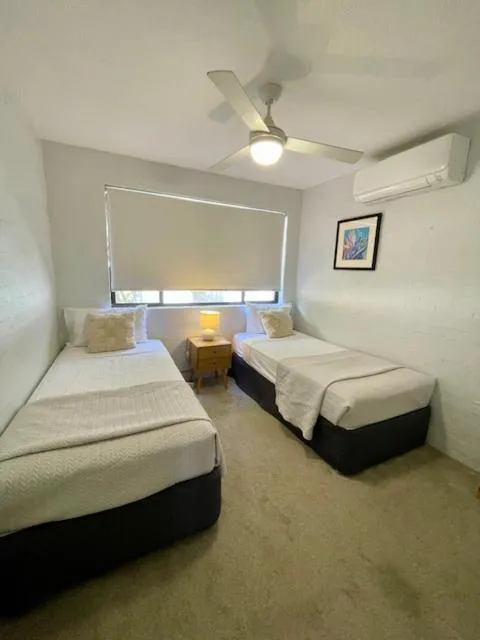 Bed in Myuna Holiday Apartments