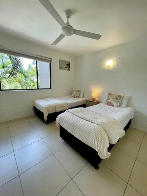 Bed in Myuna Holiday Apartments