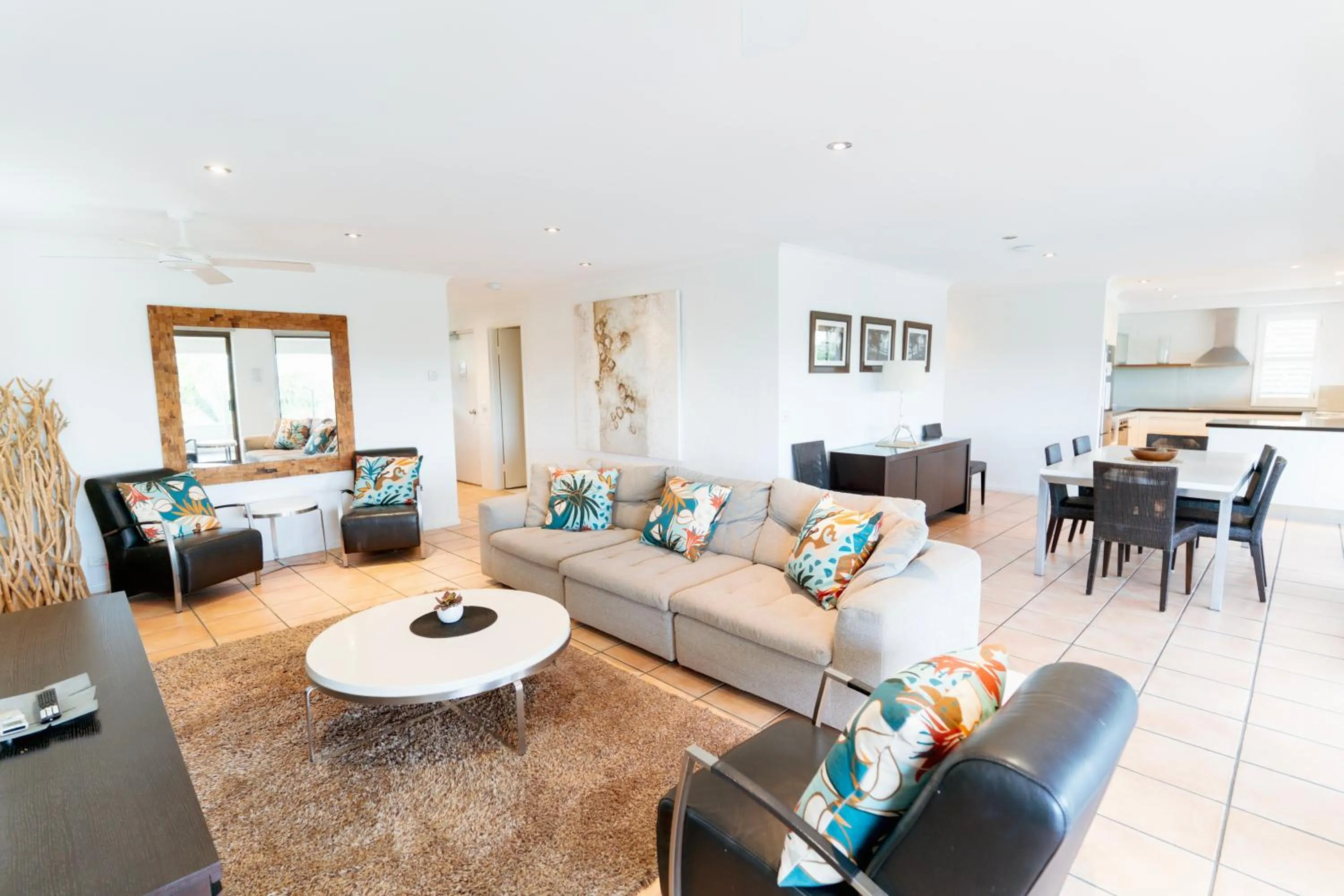 Bed in Myuna Holiday Apartments