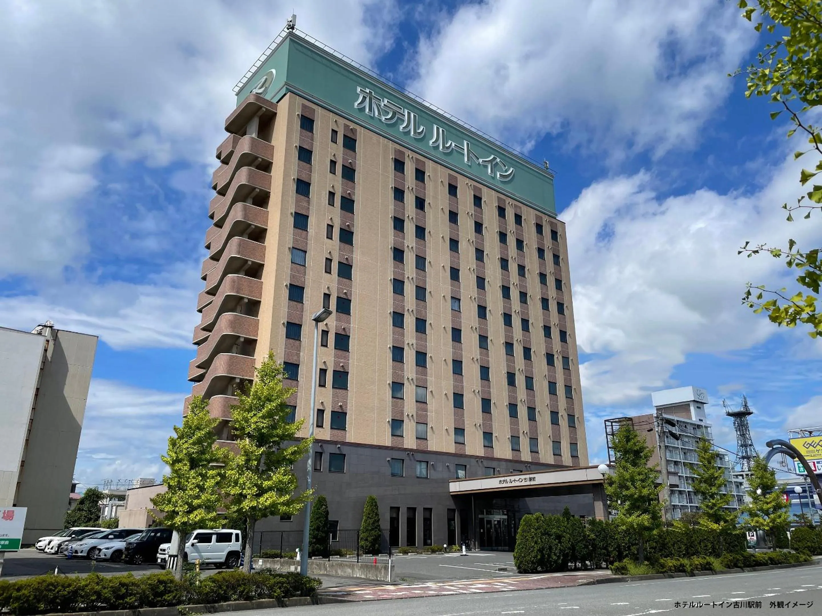 Property building in Hotel Route-Inn Furukawa Ekimae