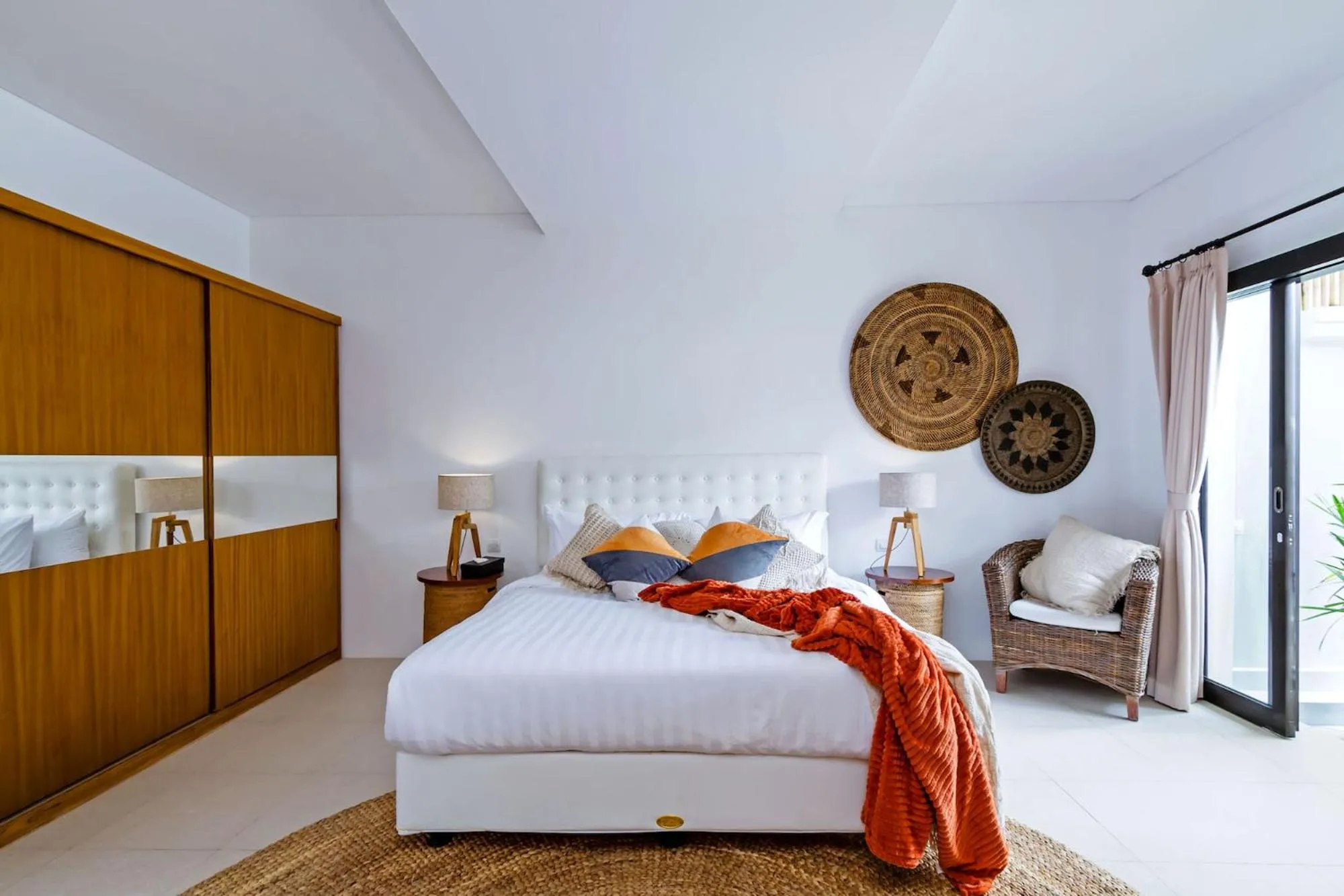 Bed in Villa Serasi
