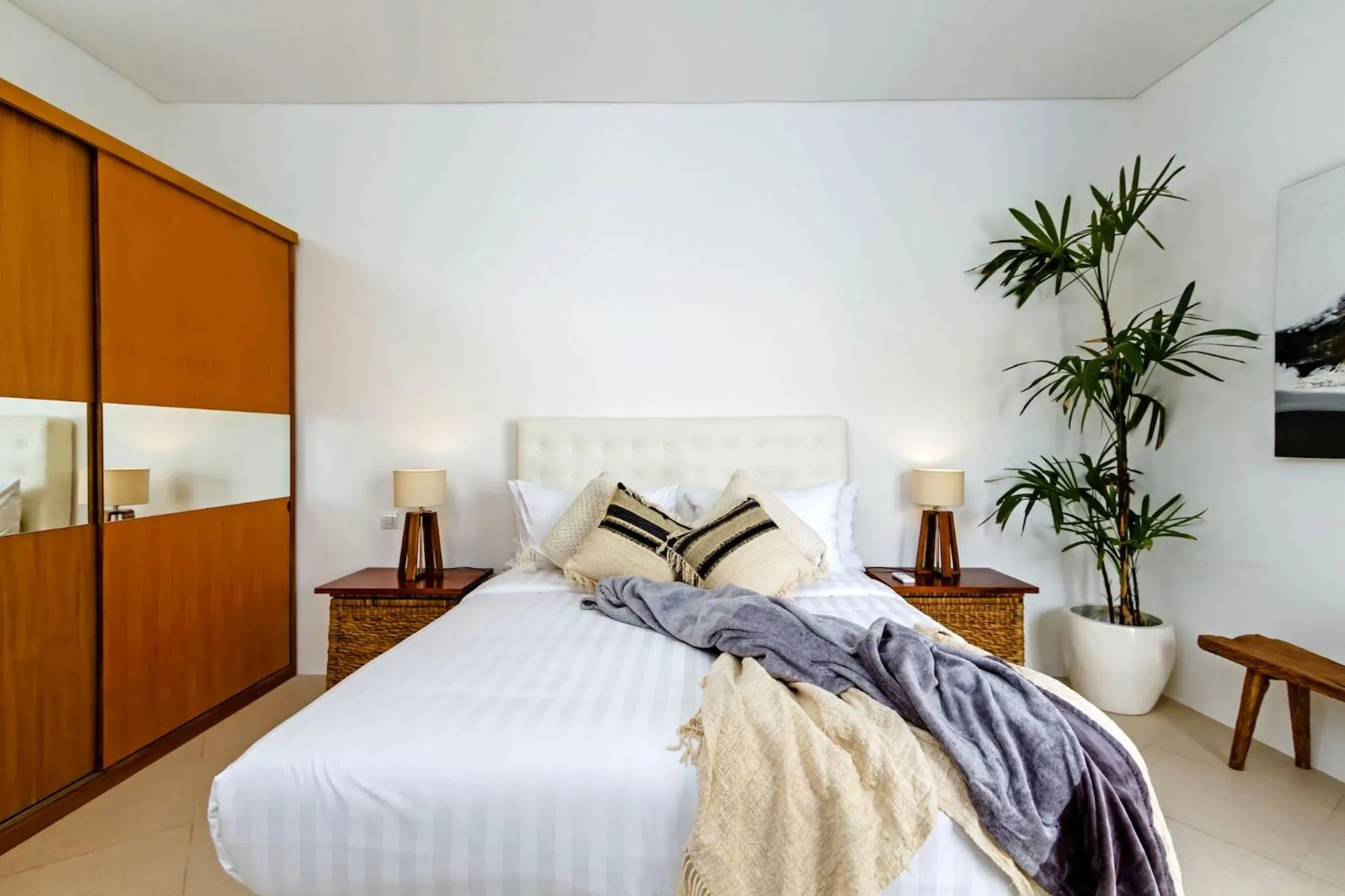 Bed in Villa Serasi
