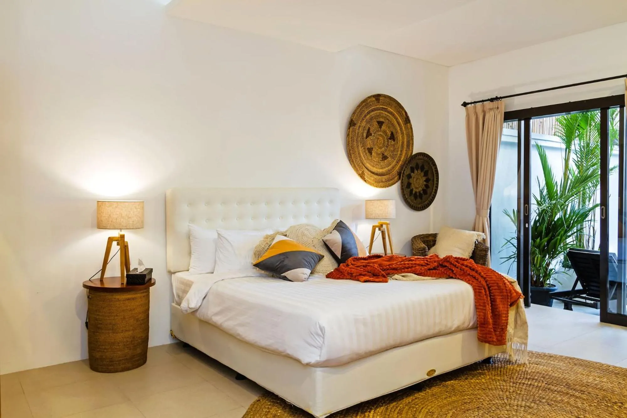 Bed in Villa Serasi