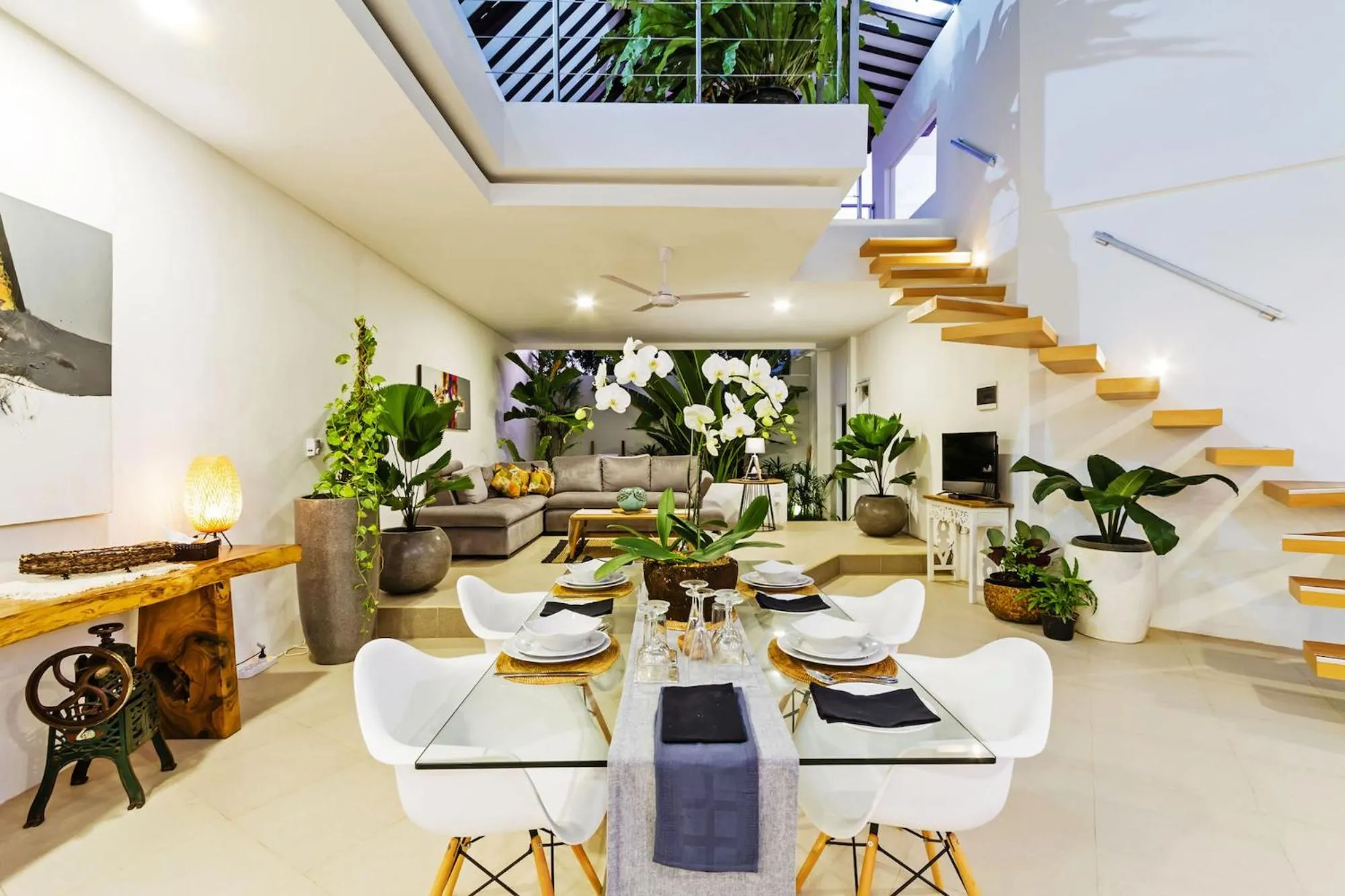 Living room in Villa Serasi