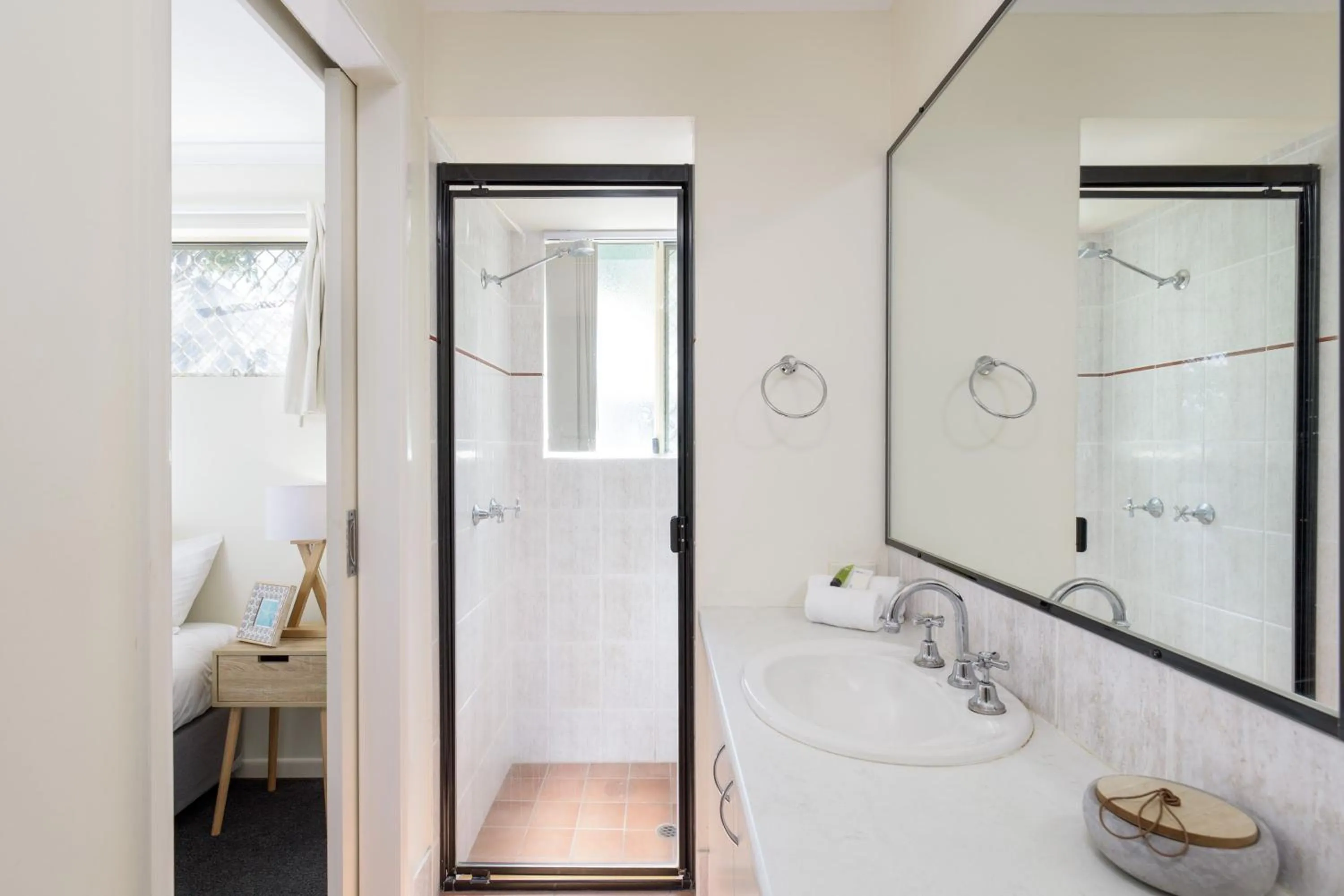 Bathroom in Rainbow Getaway Holiday Apartments