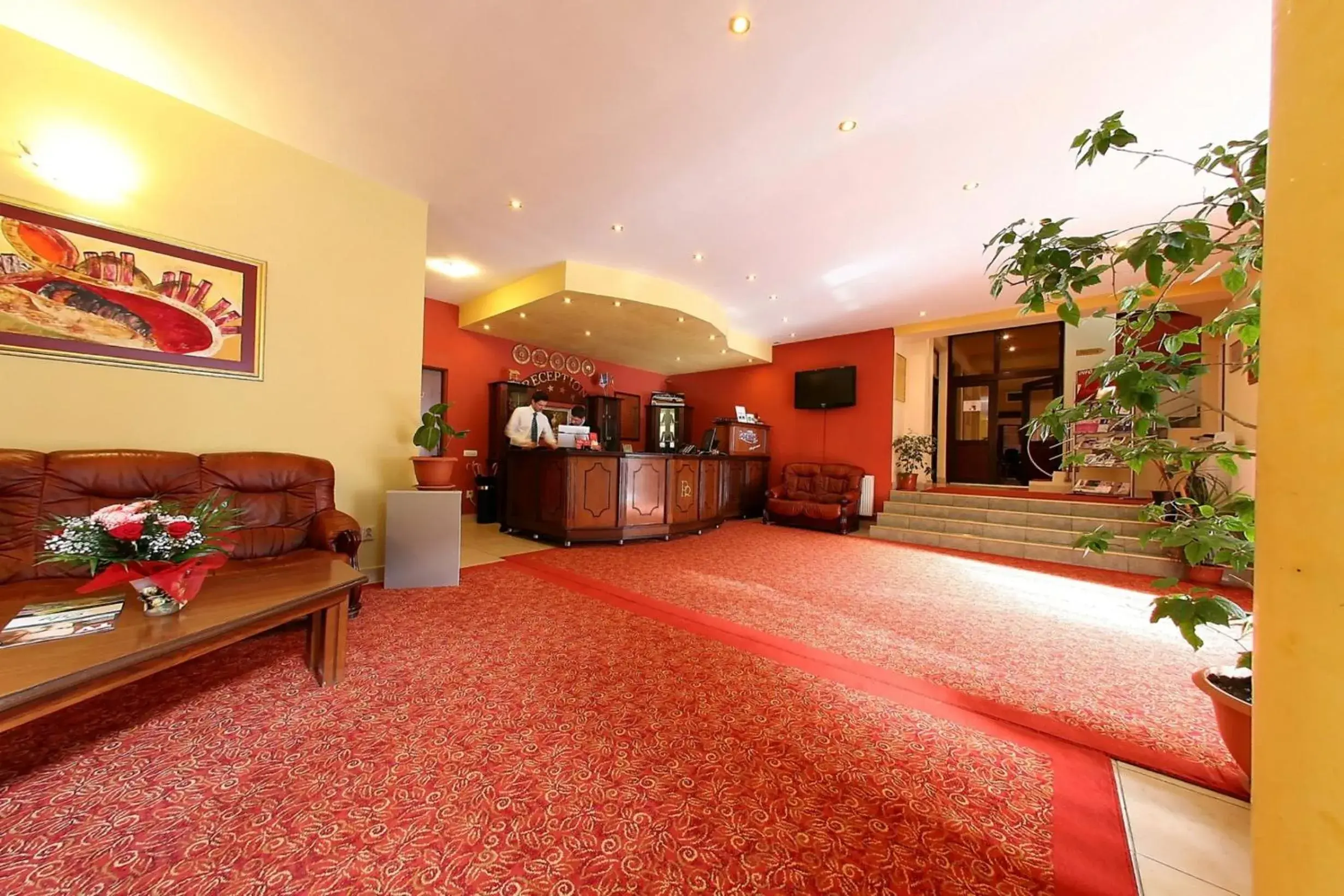 Lobby or reception in Hotel Premier Lobby or reception in Hotel Premier