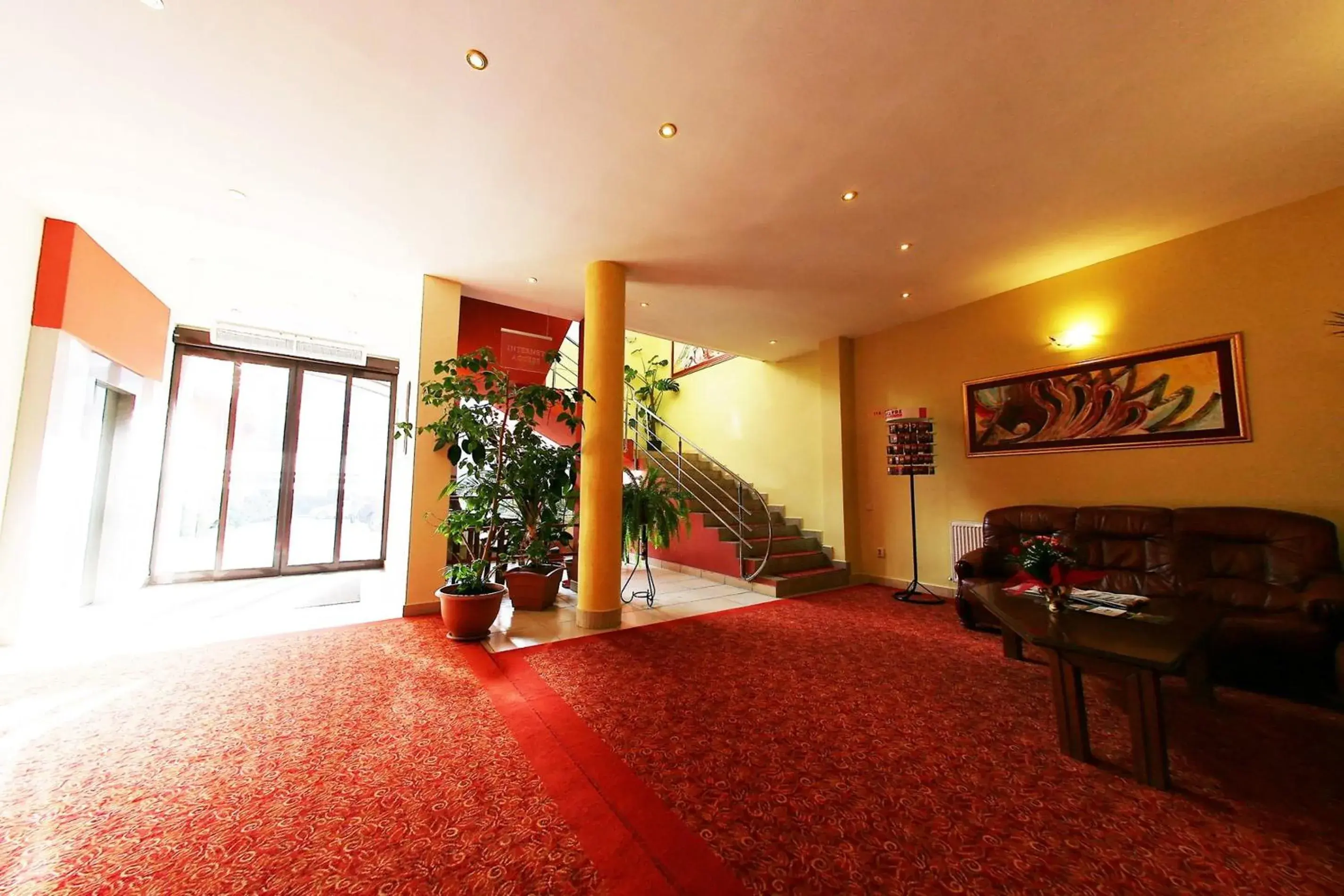 Lobby or reception in Hotel Premier Lobby or reception in Hotel Premier