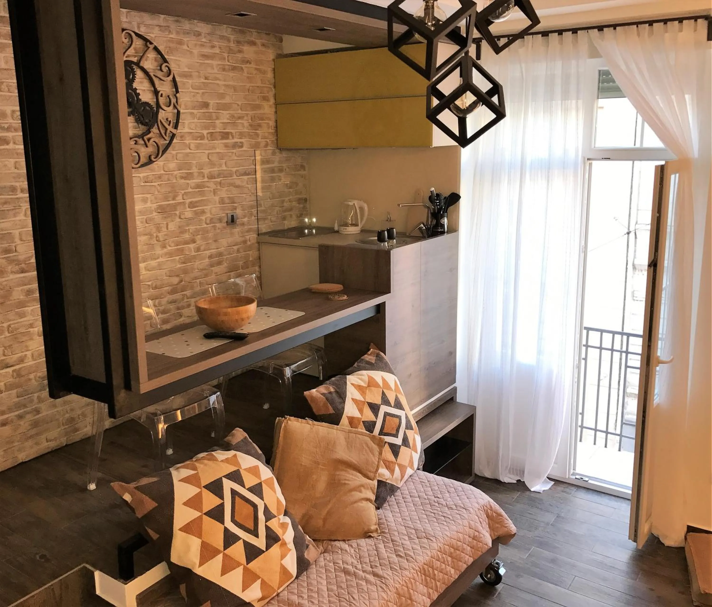 Kitchen or kitchenette in Al Mattina Apartments Belgrade